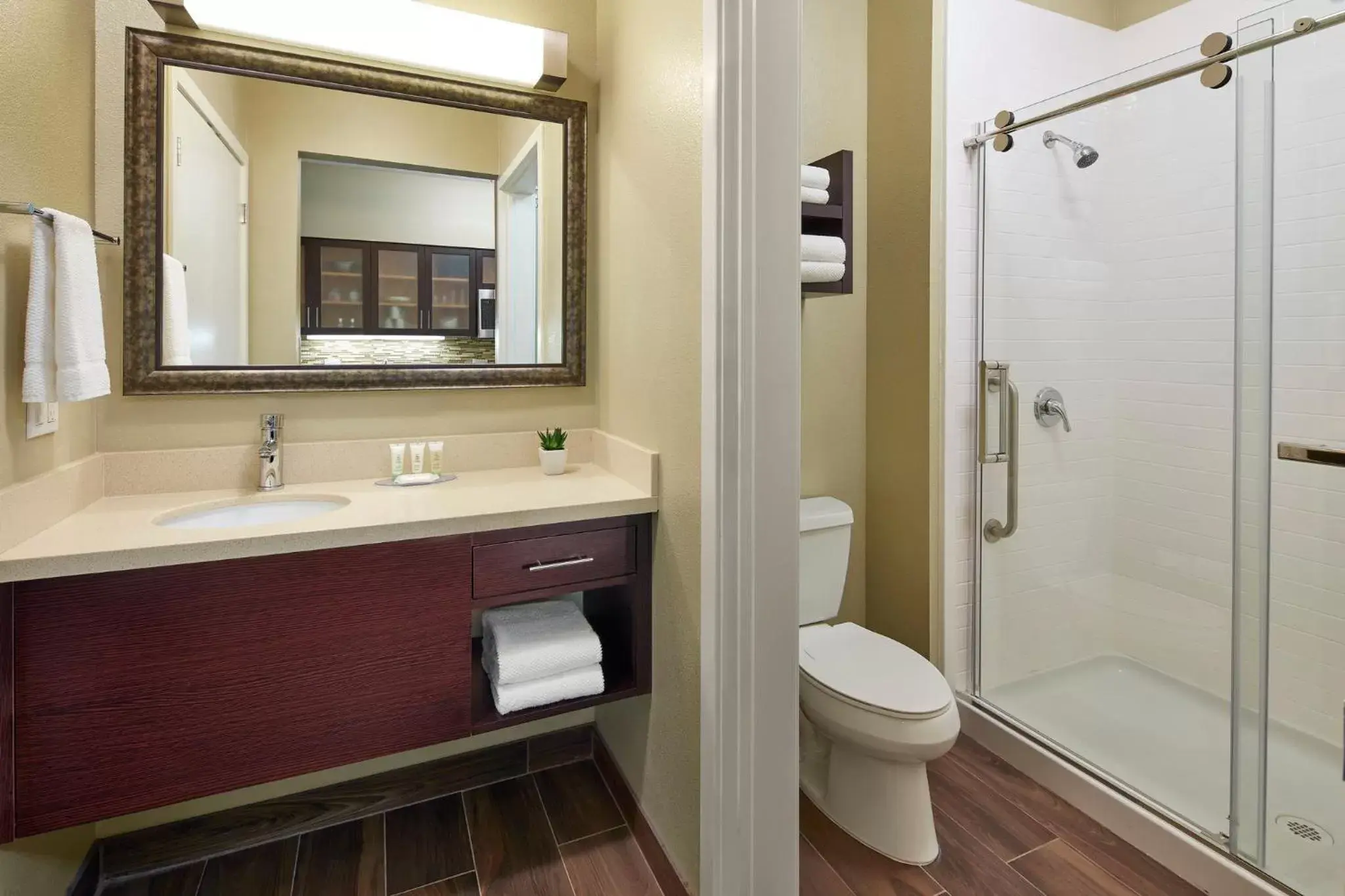 Bathroom in Staybridge Suites Anaheim At The Park, an IHG Hotel