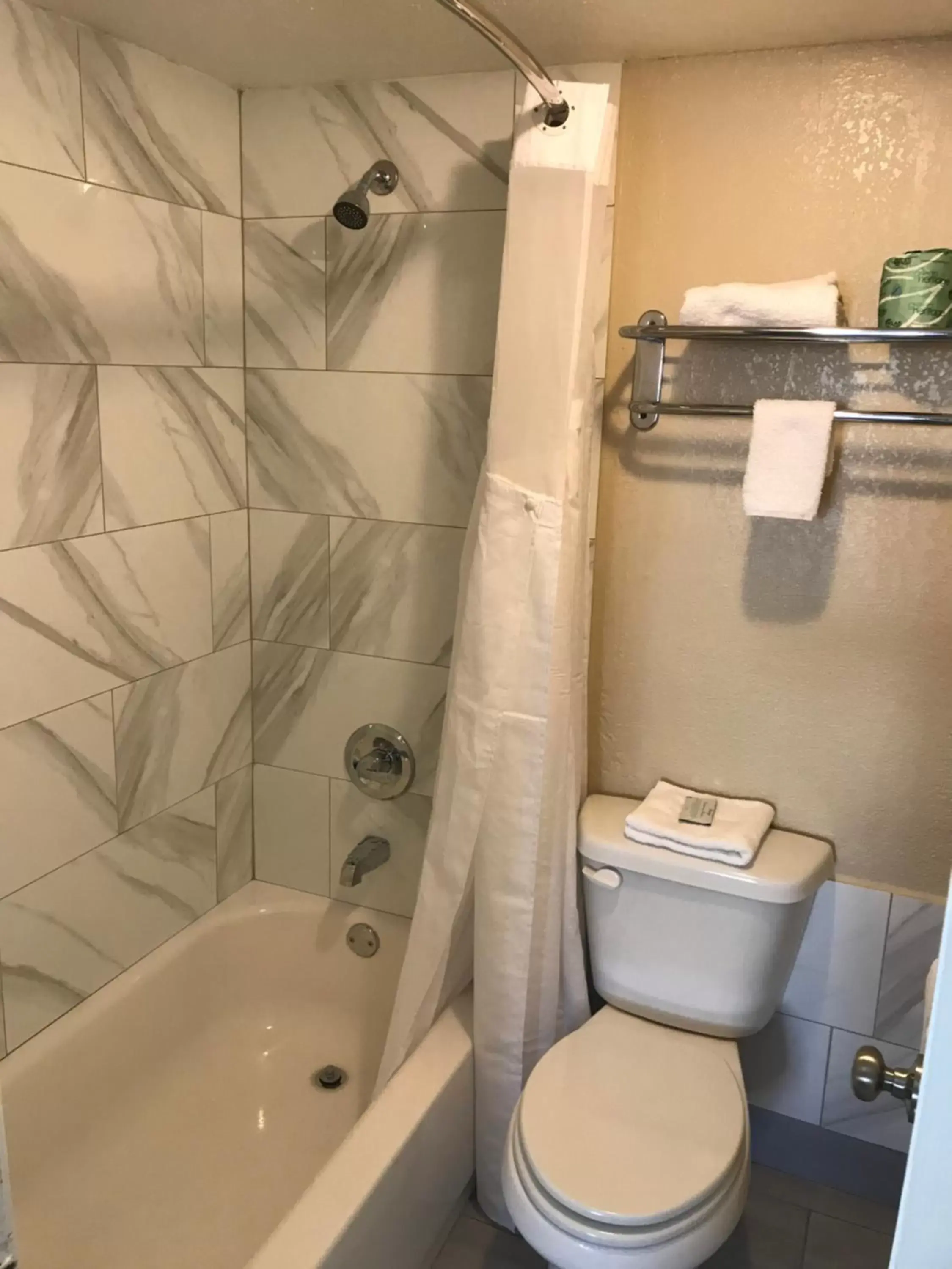 Bathroom in Hometown Inn & Suites