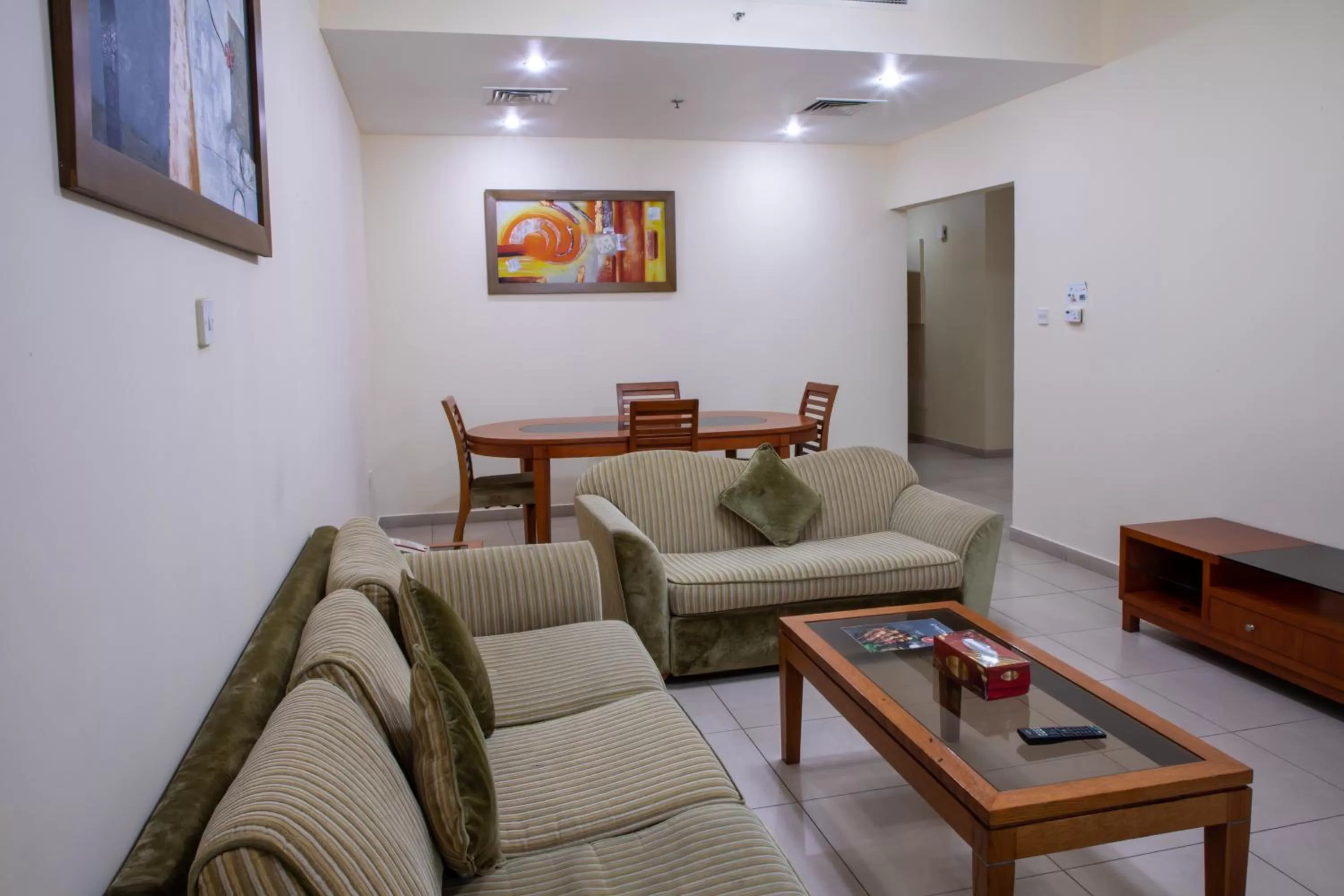 Living room in Wescott Plaza Hotel Apartments LLC Formerly West Zone Plaza Hotel Apts