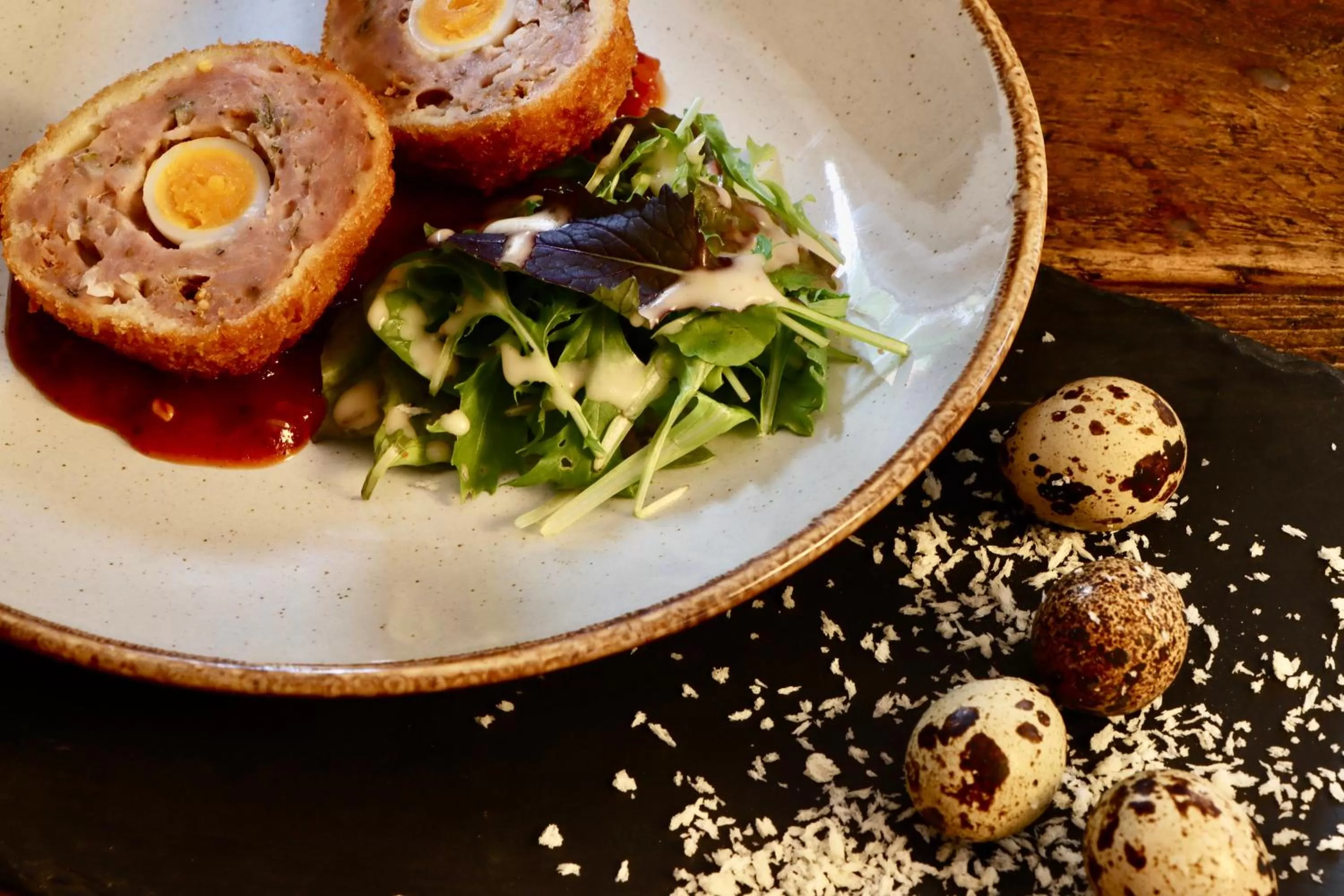 Food close-up in The New Inn Halse