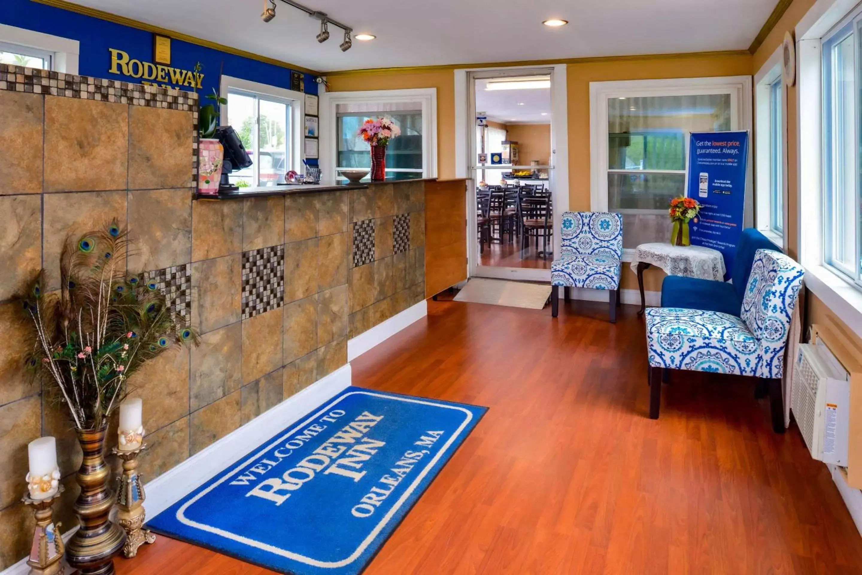 Lobby or reception, Lobby/Reception in Rodeway Inn Orleans - Cape Cod