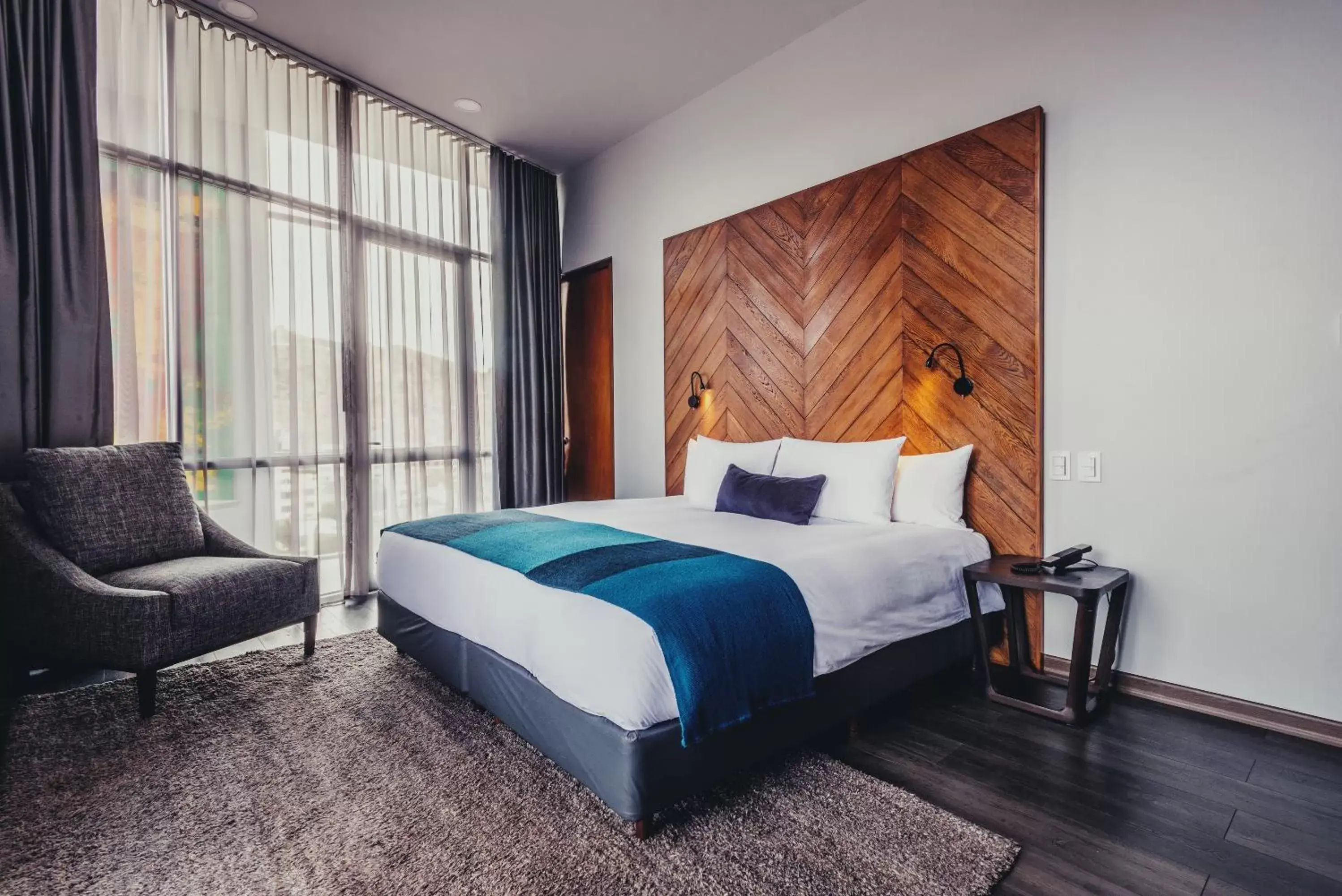 Bed in Atix Hotel, a Member of Design Hotels Bed in Atix Hotel, a Member of Design Hotels