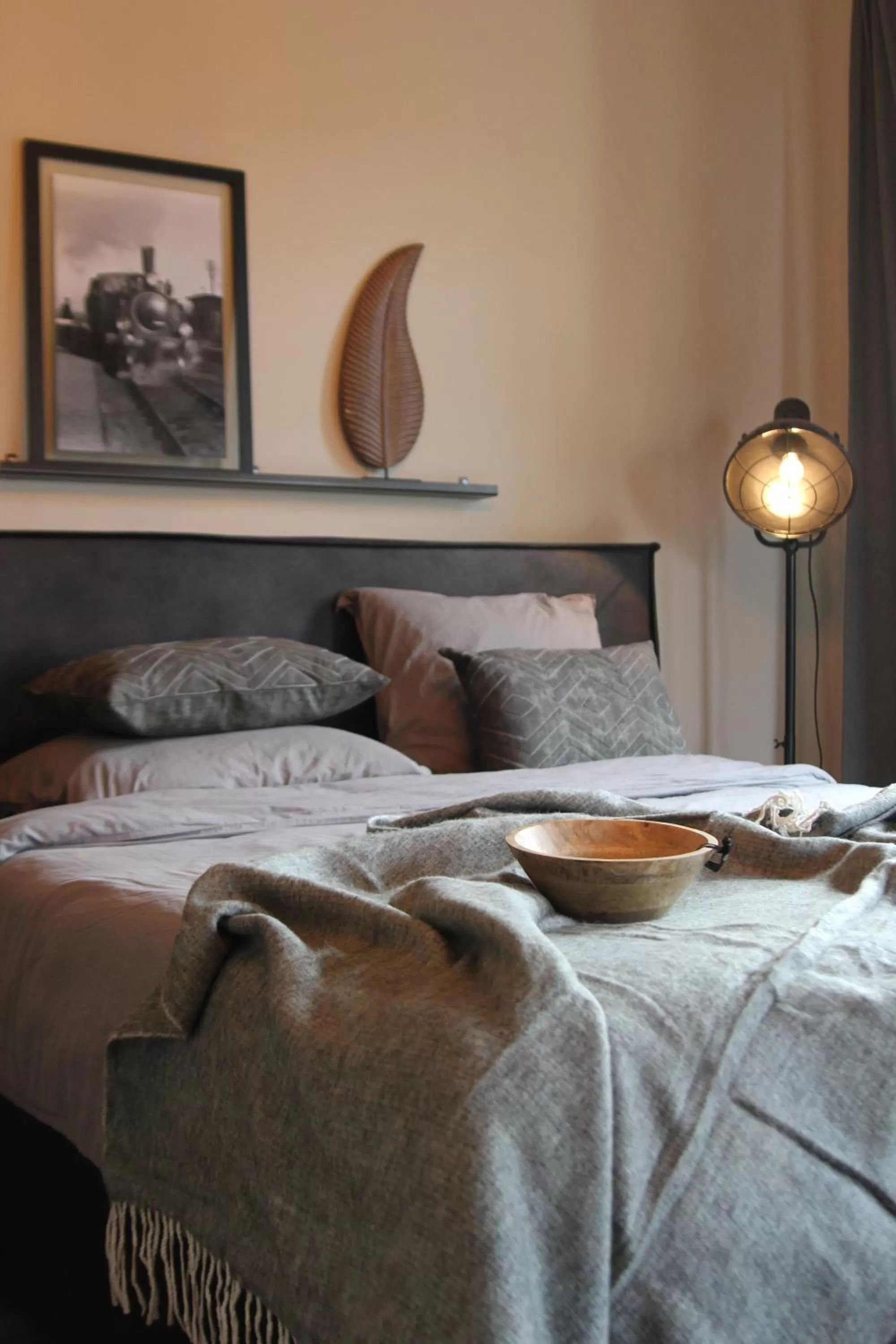 Bed in Het Spoorhuis Uithoorn