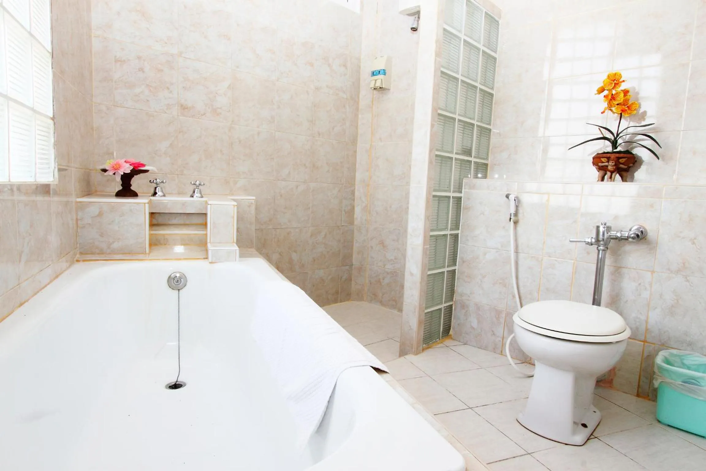 Bathroom in China Town Hotel - SHA Plus Certified