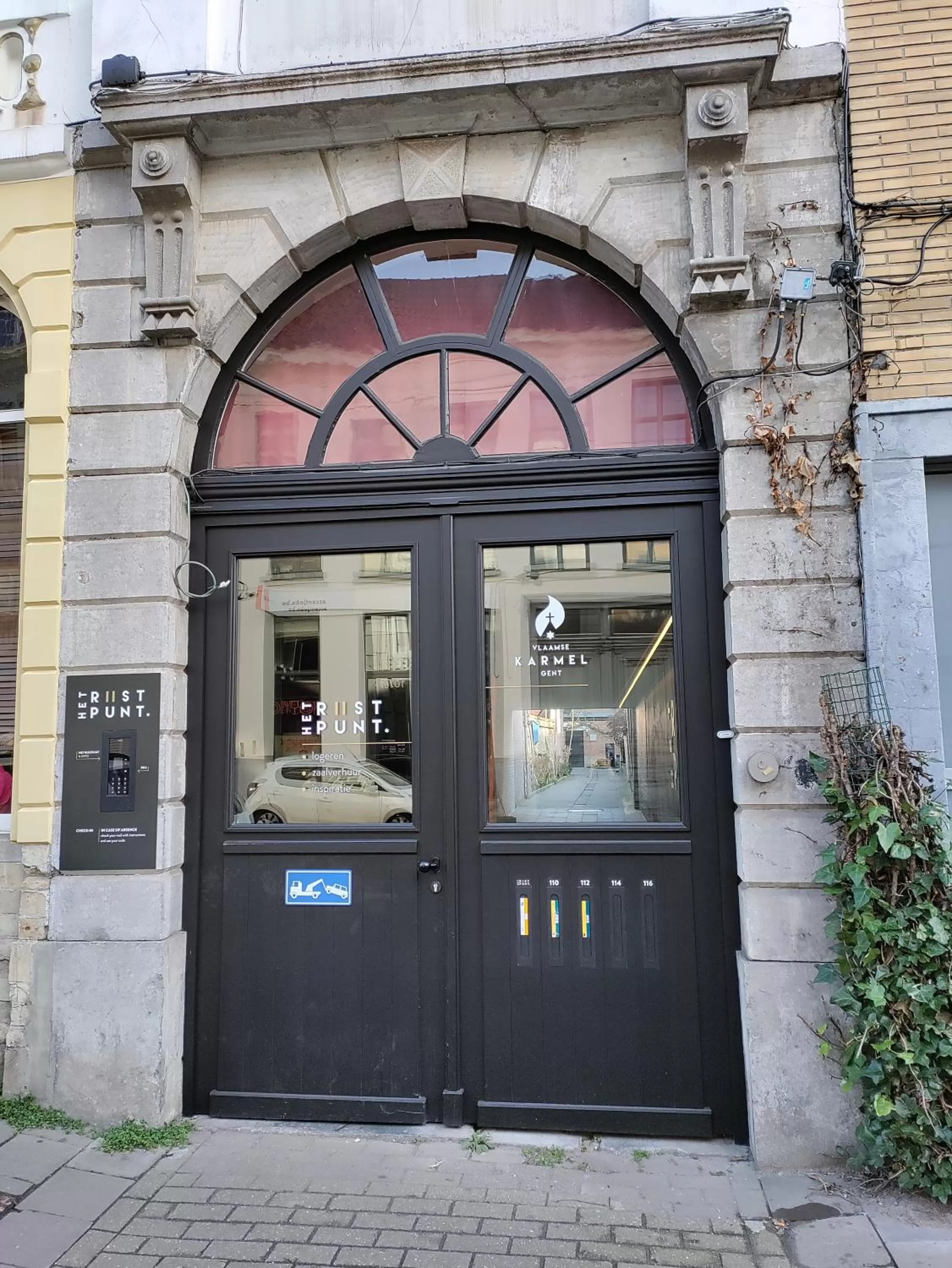 Facade/entrance in Het Rustpunt