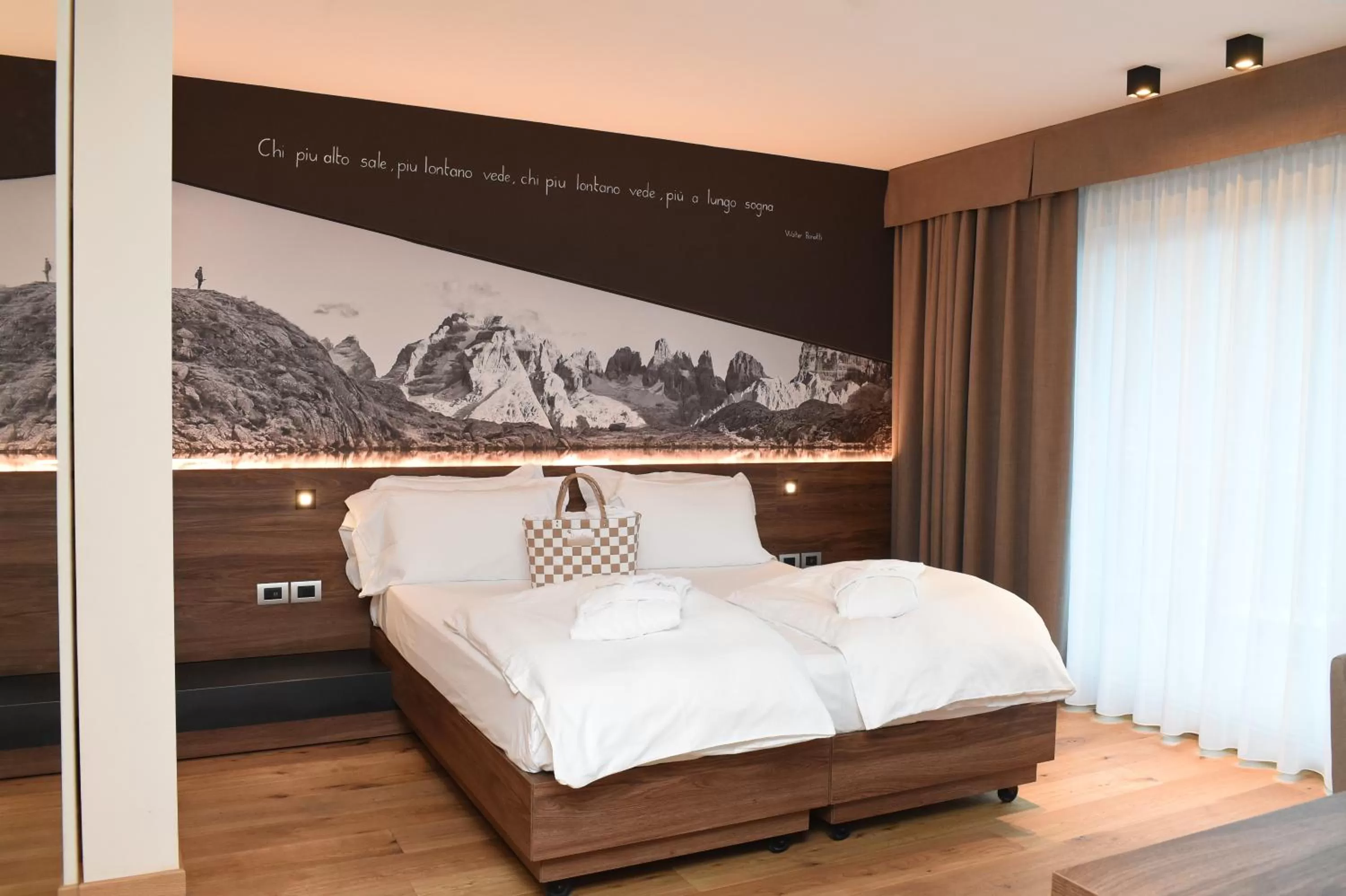 Photo of the whole room, Bed in Dolomeet Boutique Hotel