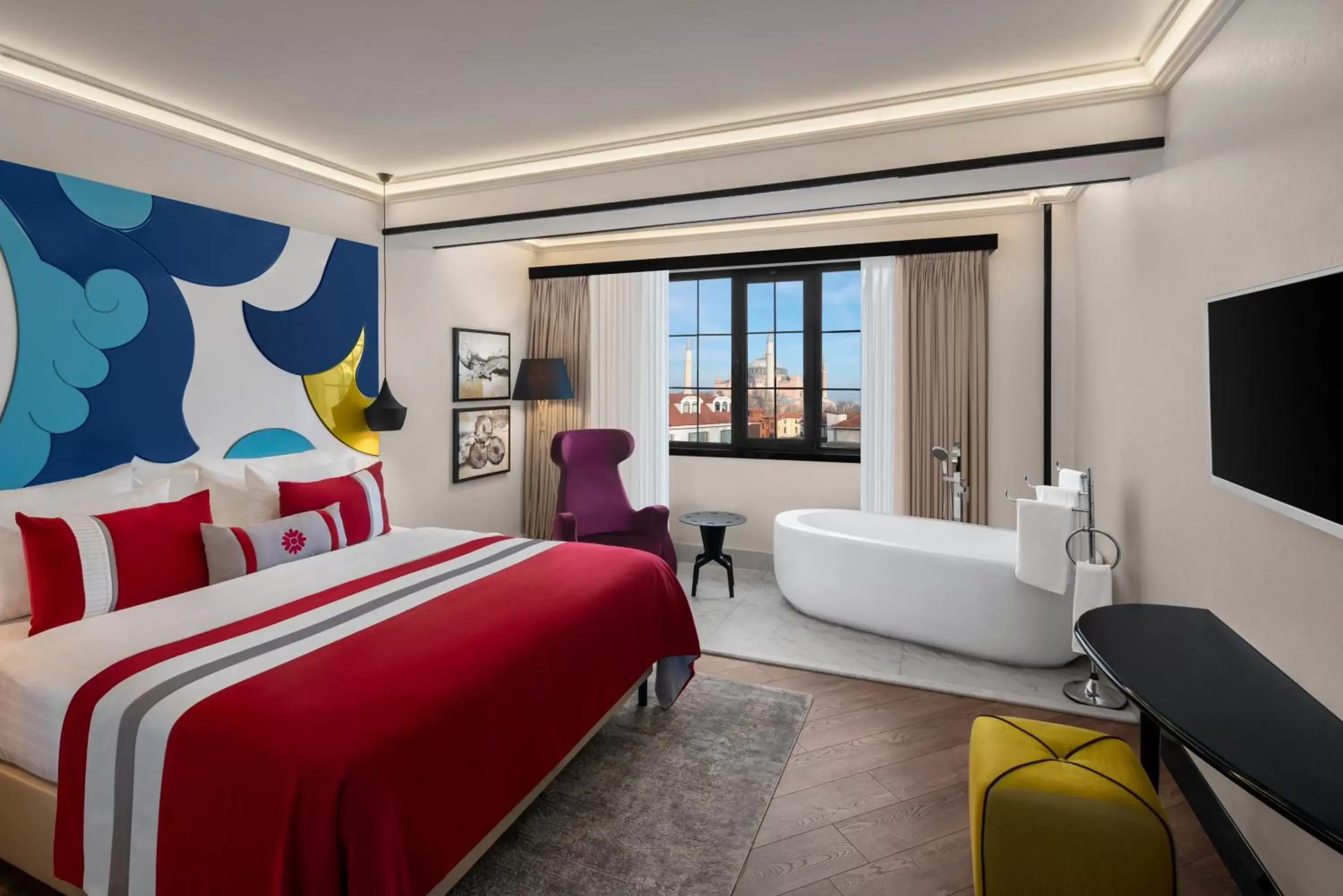Bedroom in Sura Hagia Sophia Hotel