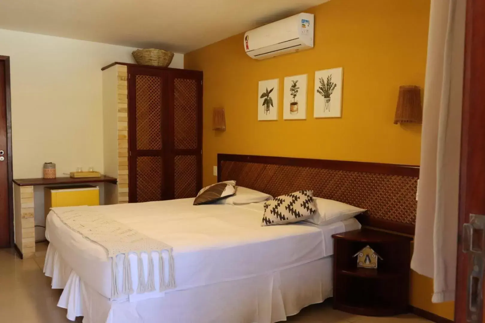 Bed in Hotel Vento Brasil