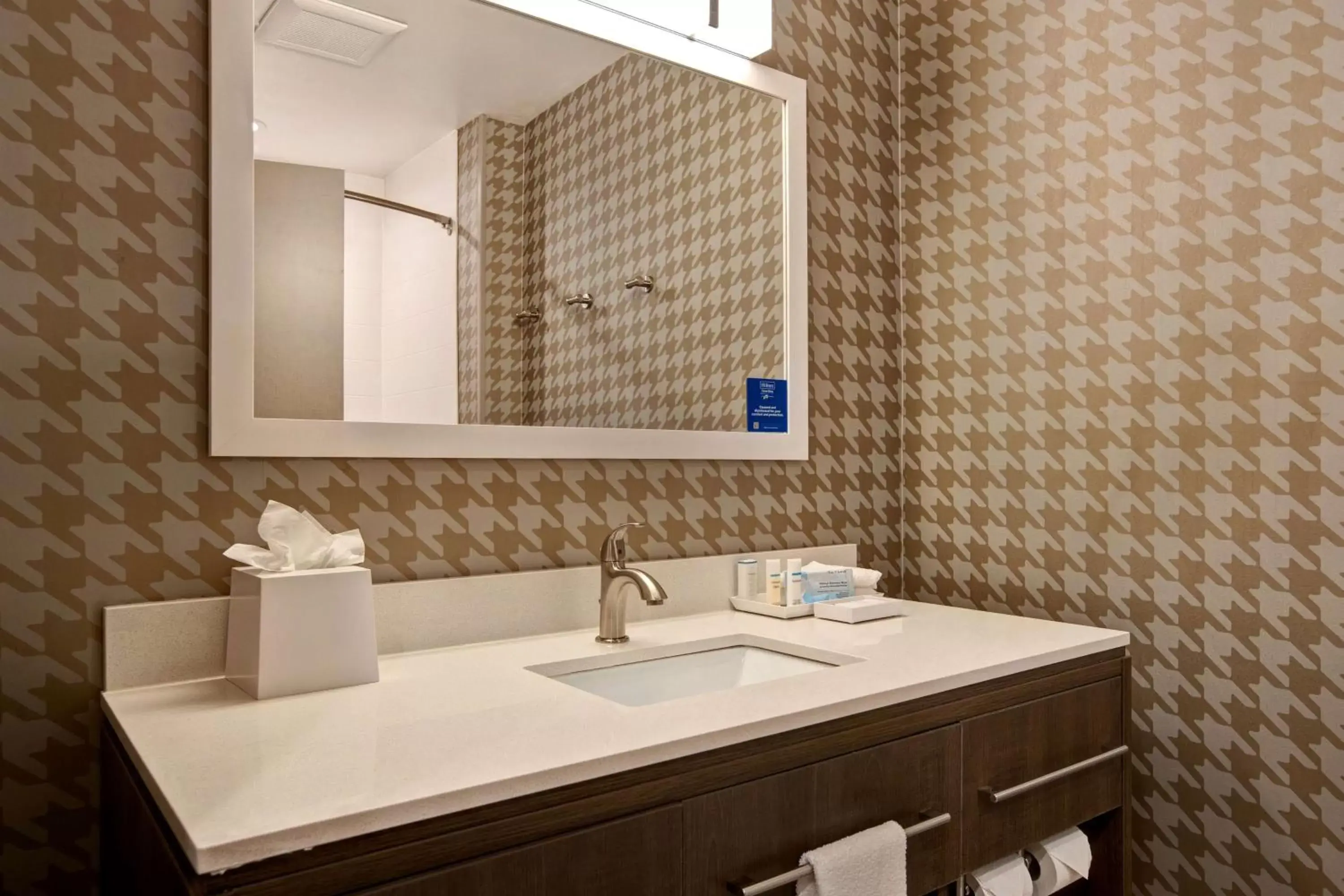 Bathroom in Home2 Suites By Hilton Loves Park Rockford