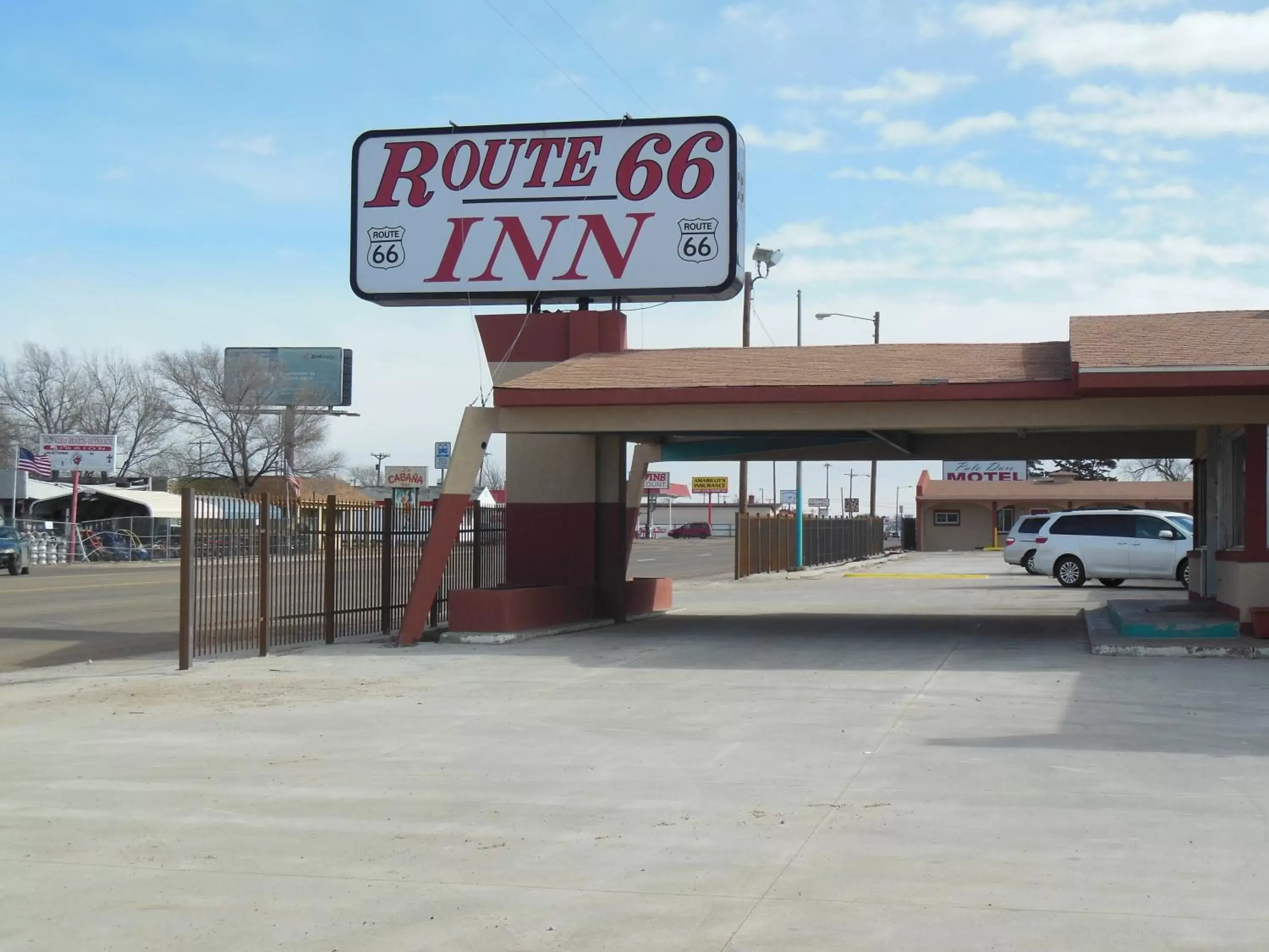 Facade/entrance, Property Building in Route 66 Inn