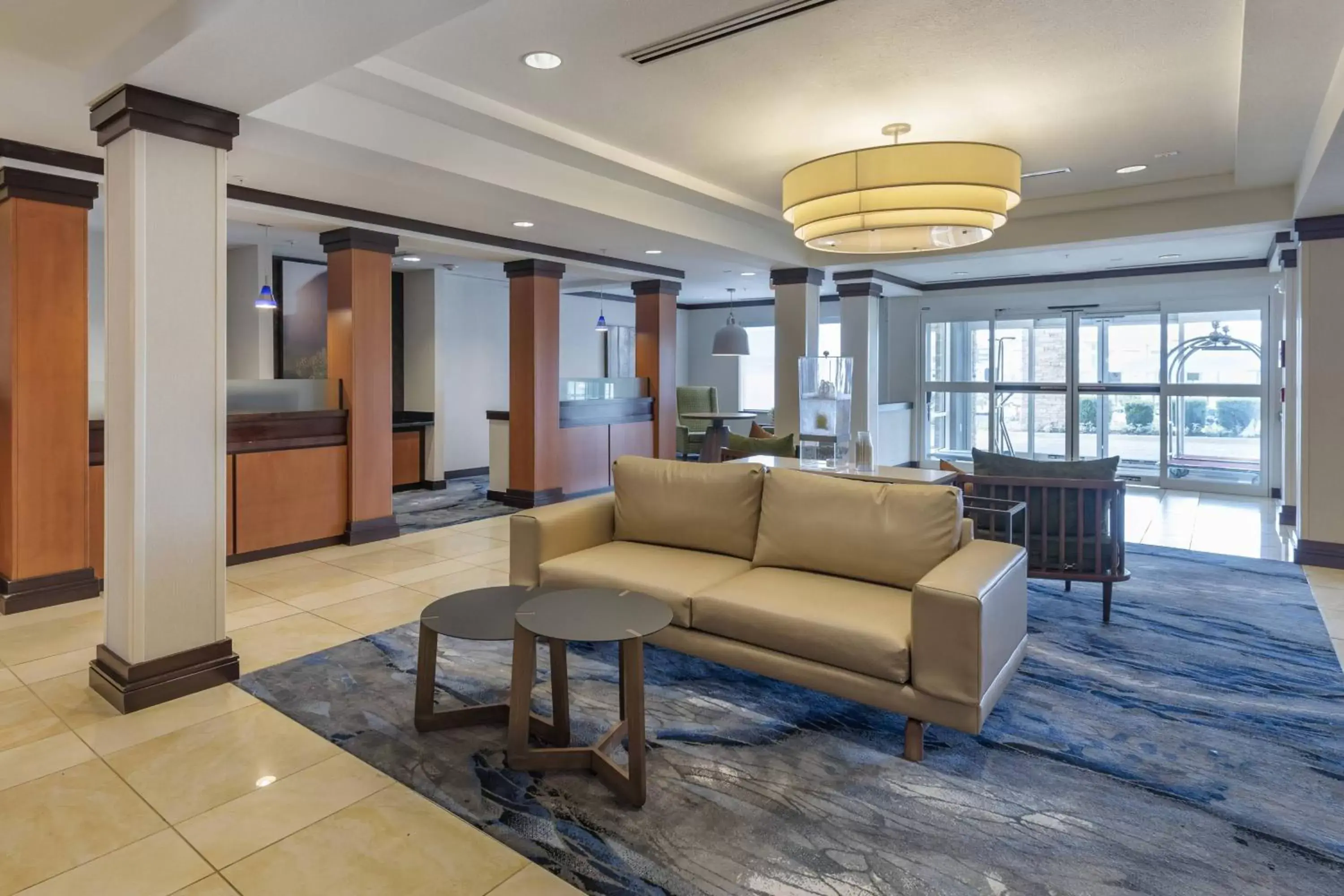 Lobby or reception, Seating Area in Fairfield Inn & Suites by Marriott Texarkana