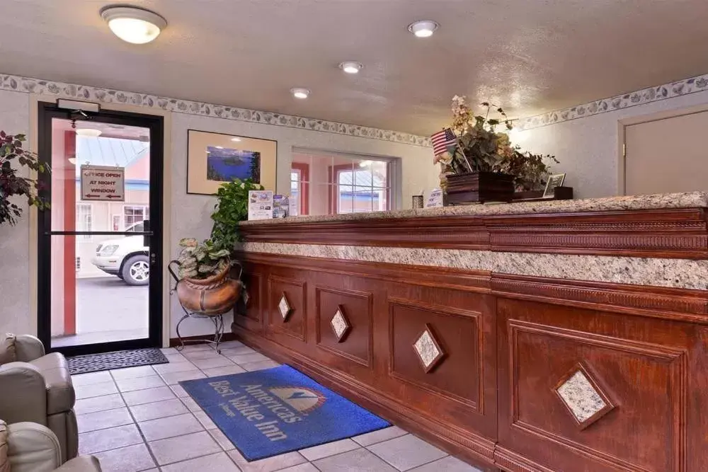 Lobby or reception, Lobby/Reception in Americas Best Value Inn Eugene