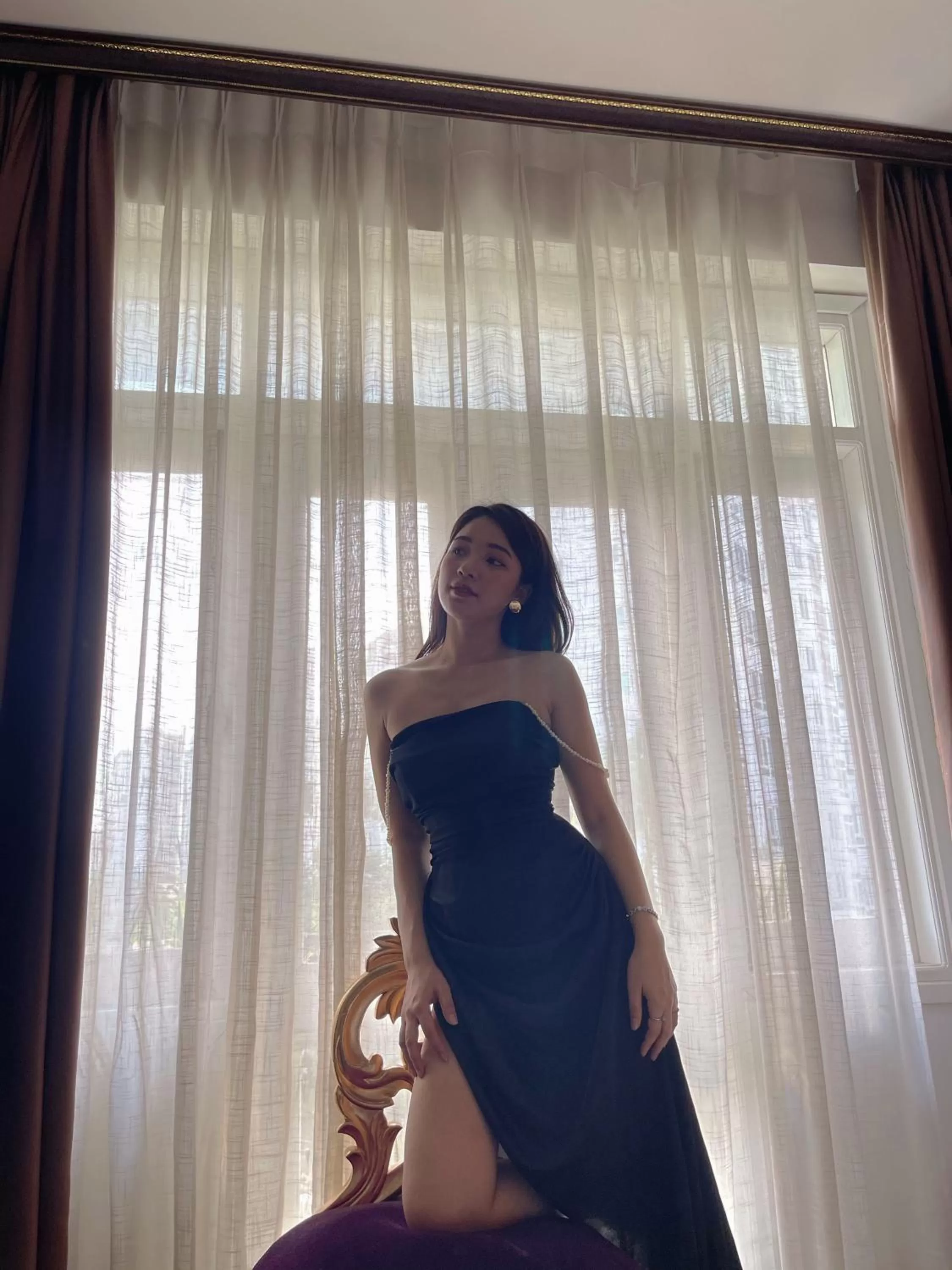 Seating area in Hanoi Suji Hotel