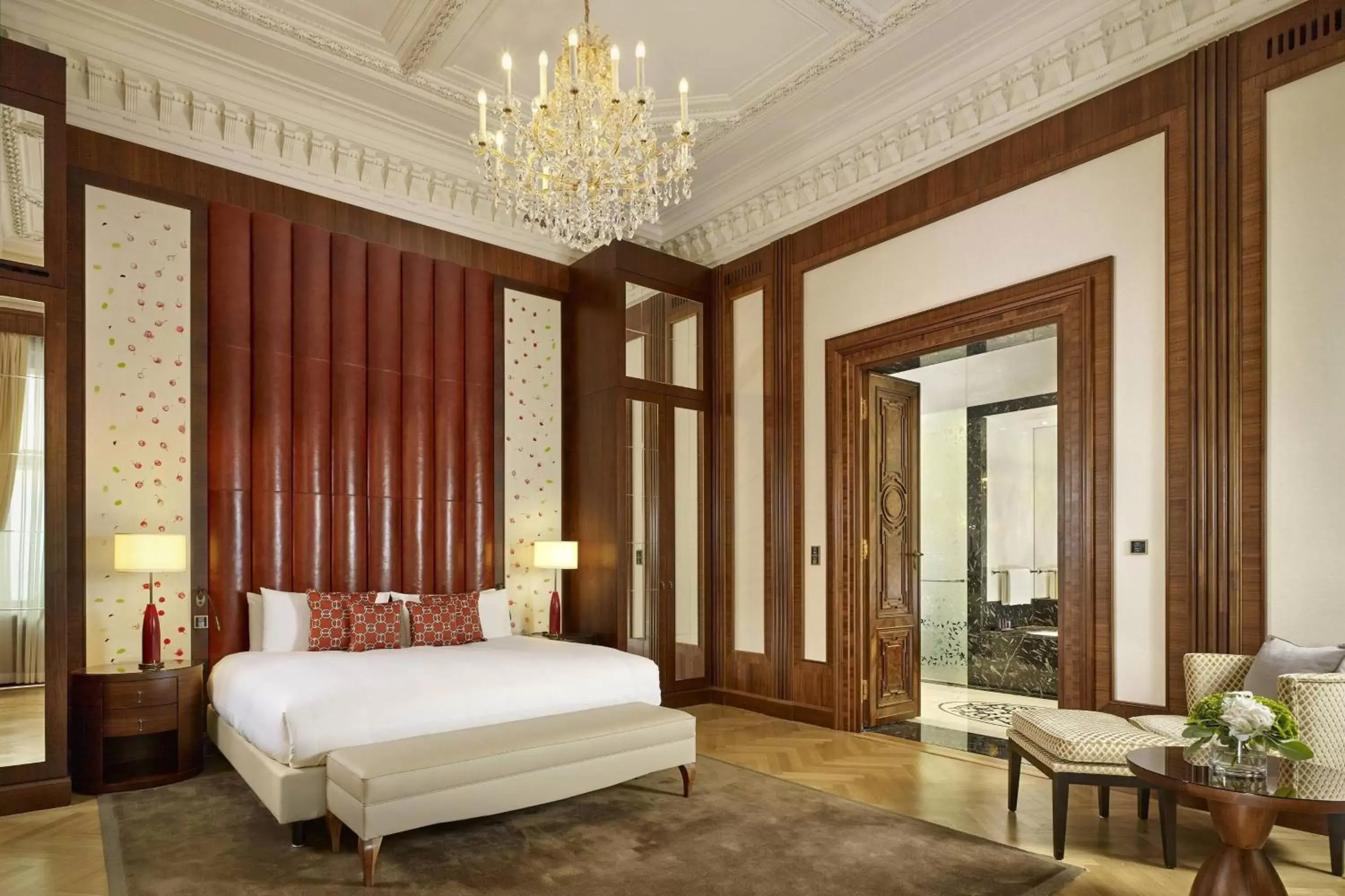 Bedroom, Bed in The Ritz-Carlton, Vienna