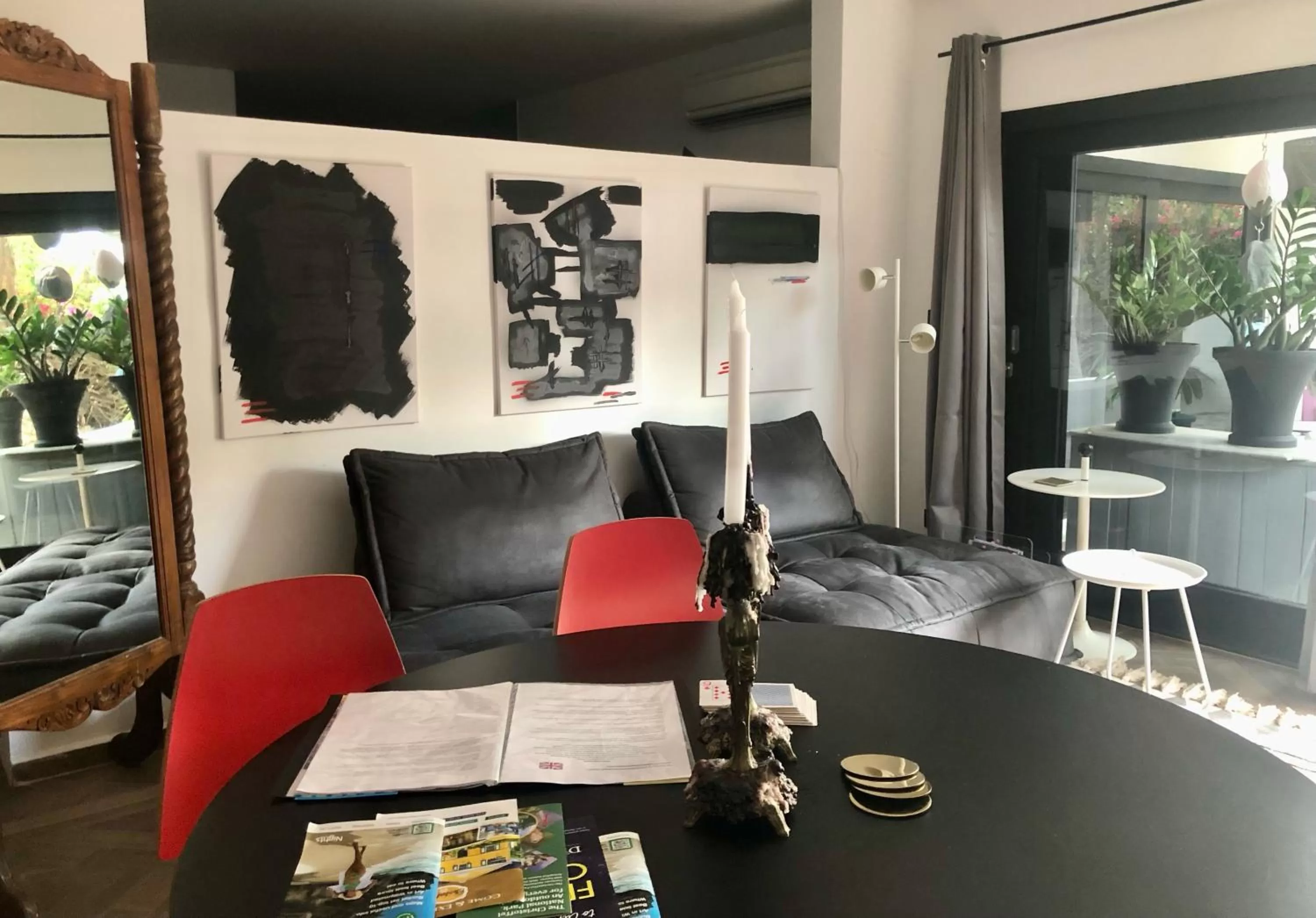 Living room, Seating Area in THUISHAVEN boutique mini-resort - fantastic garden and large pool - adults only