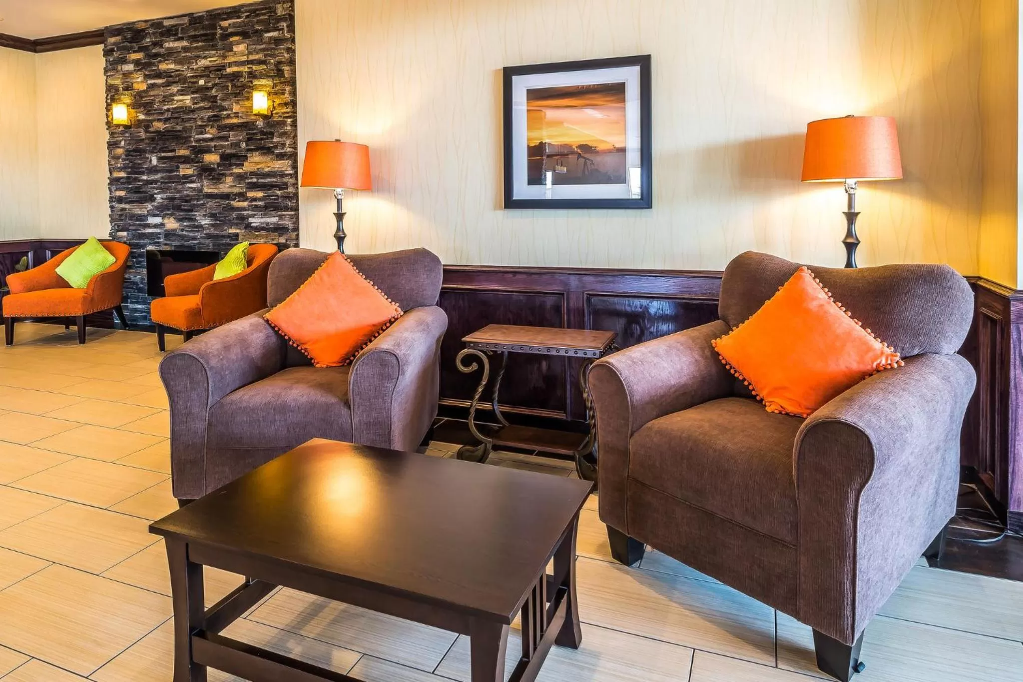 Seating area in Comfort Inn & Suites Moore - Oklahoma City