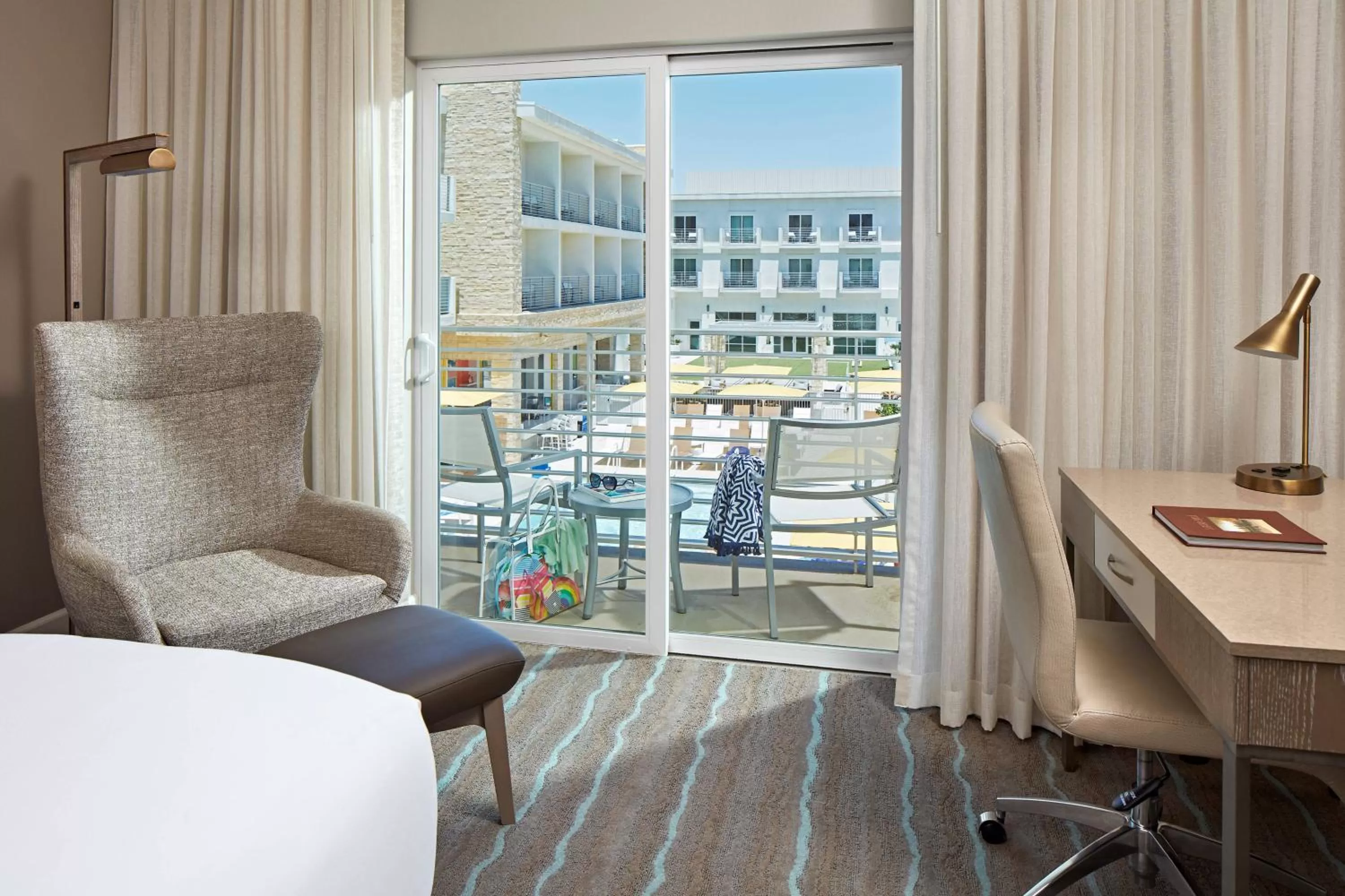 Premier King Room with Mountain View and Balcony - Hearing Accessible in HOTEL PASEO, Autograph Collection