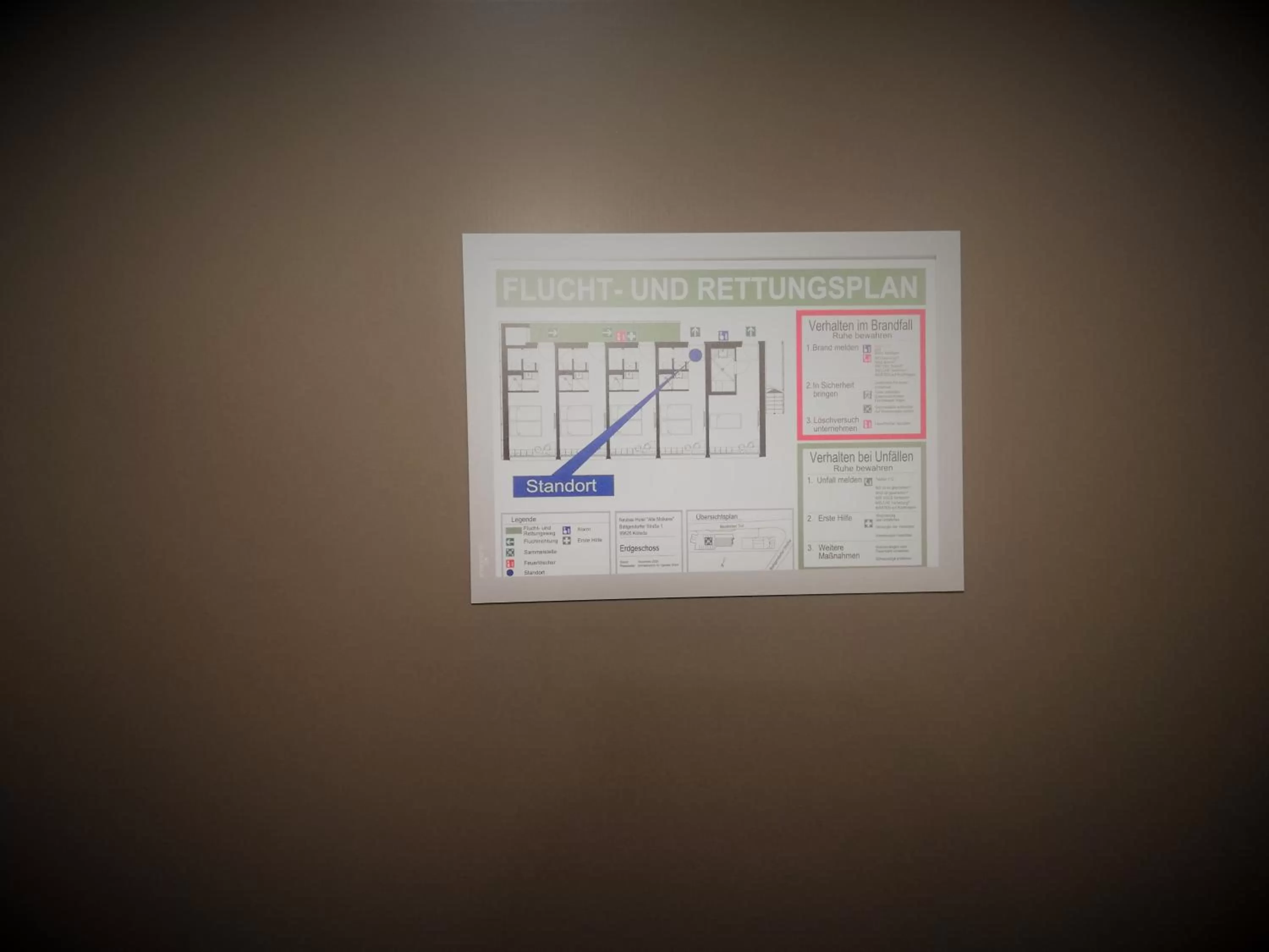 Decorative detail in Hotel & Restaurant Alte Molkerei Kölleda