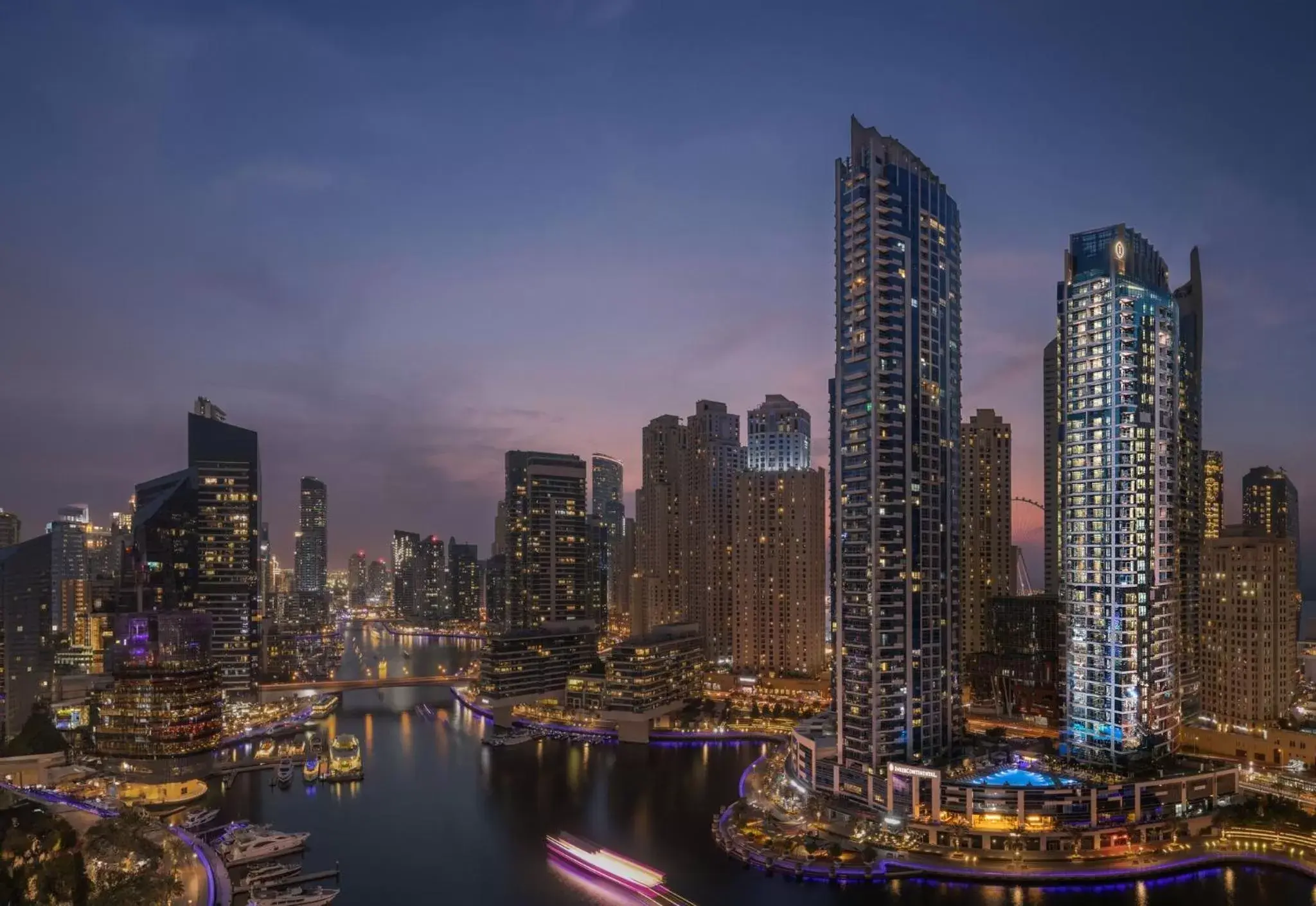 Property building in InterContinental Dubai Marina, an IHG Hotel