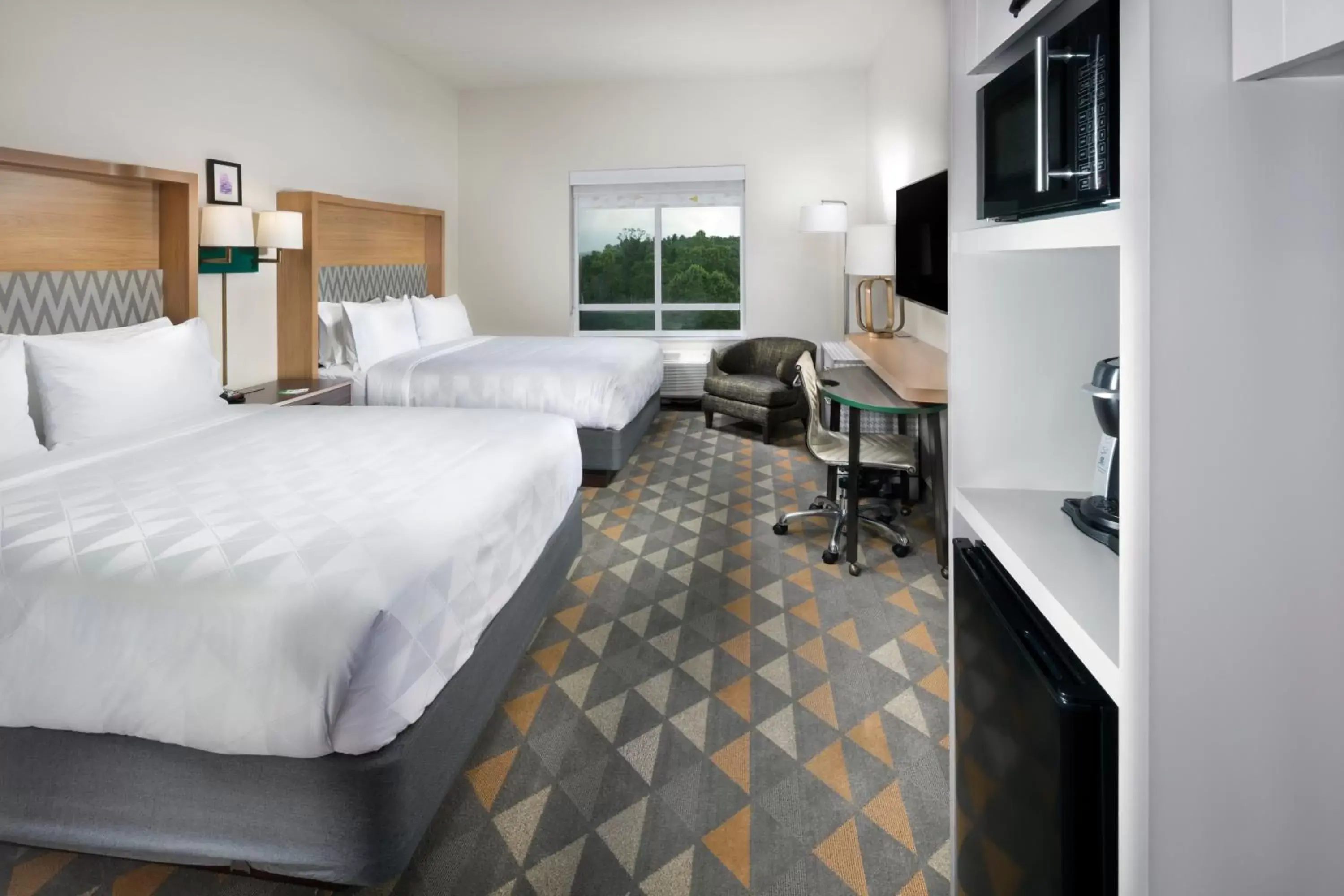 Room with Two Beds - Hearing Accessible - Non-Smoking in Holiday Inn & Suites Arden - Asheville Airport, an IHG Hotel Room with Two Beds - Hearing Accessible - Non-Smoking in Holiday Inn & Suites Arden - Asheville Airport, an IHG Hotel