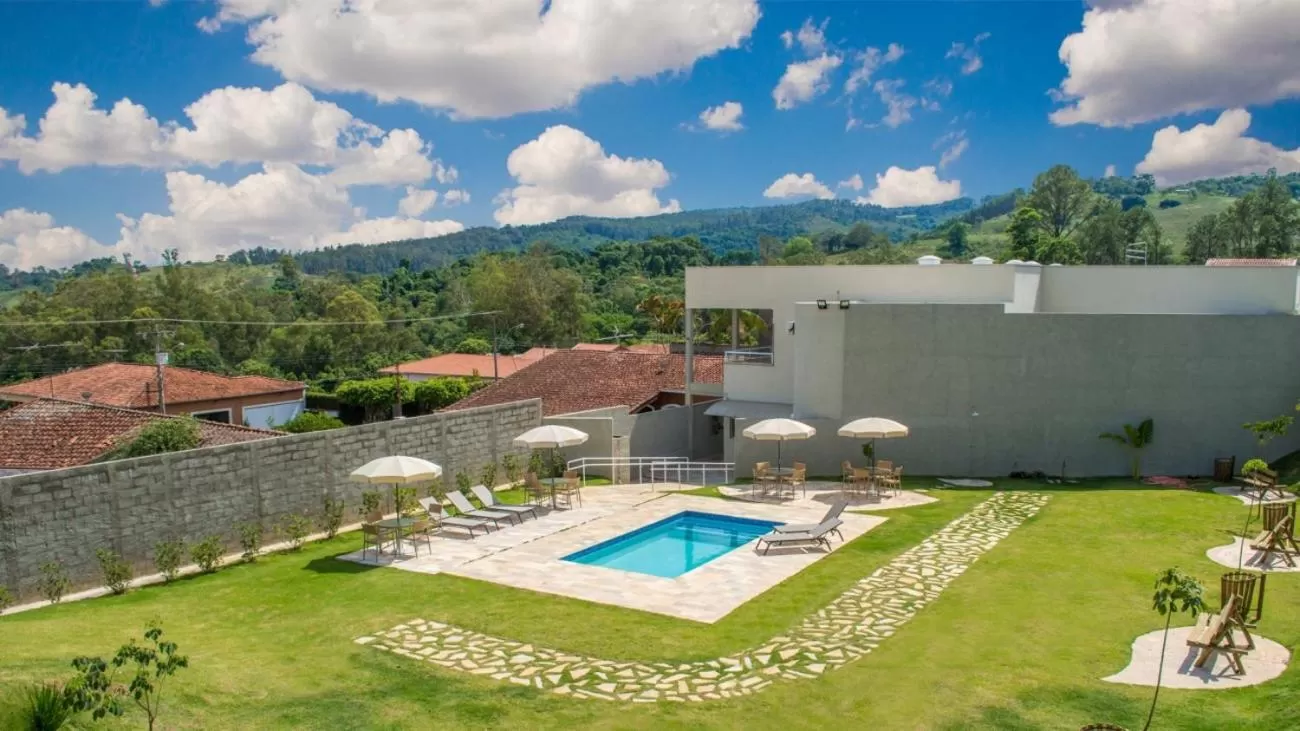 Garden in Pousada Serra Nascente do Sol