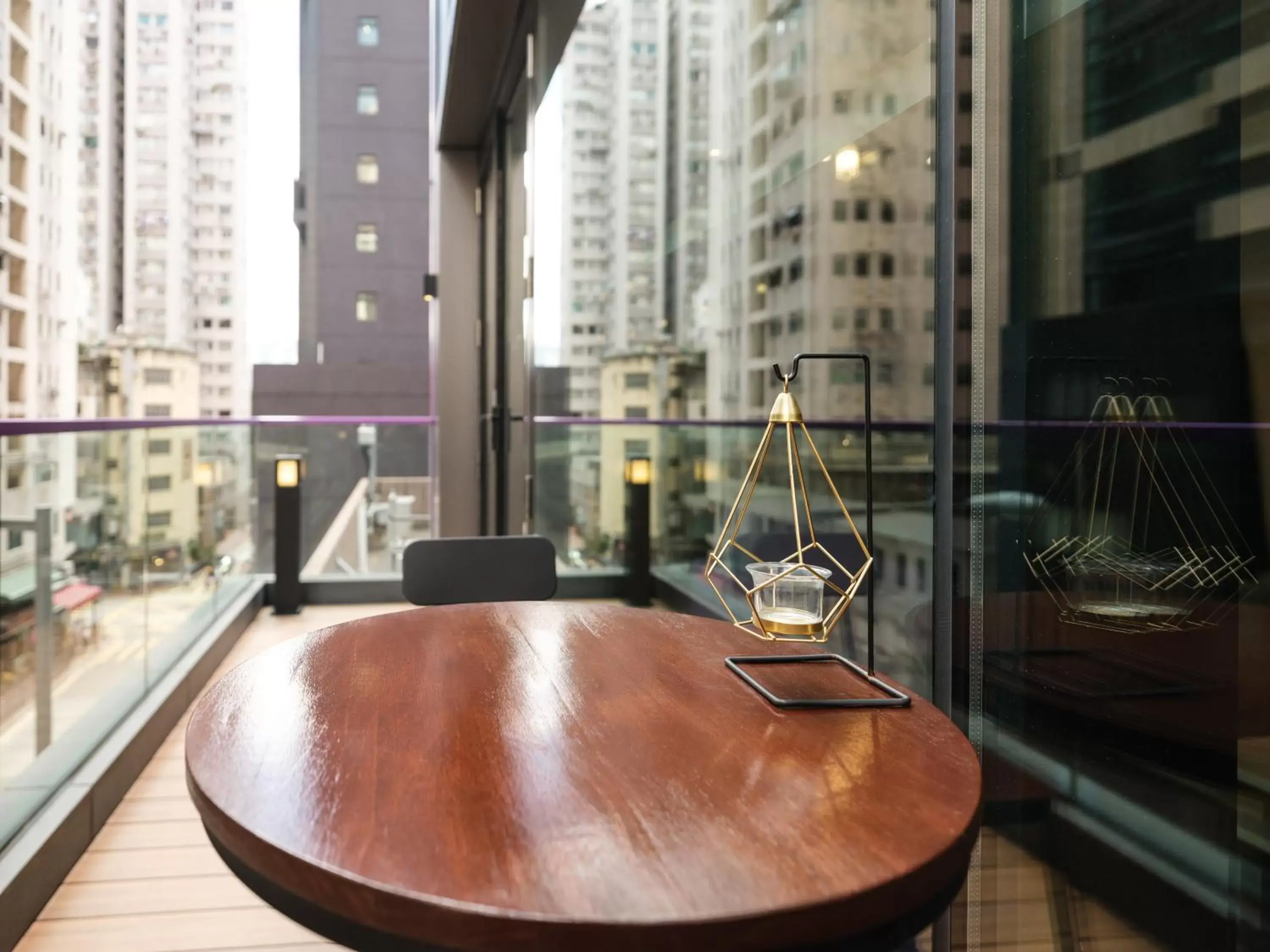 Balcony/Terrace in Hotel Purple Hong Kong