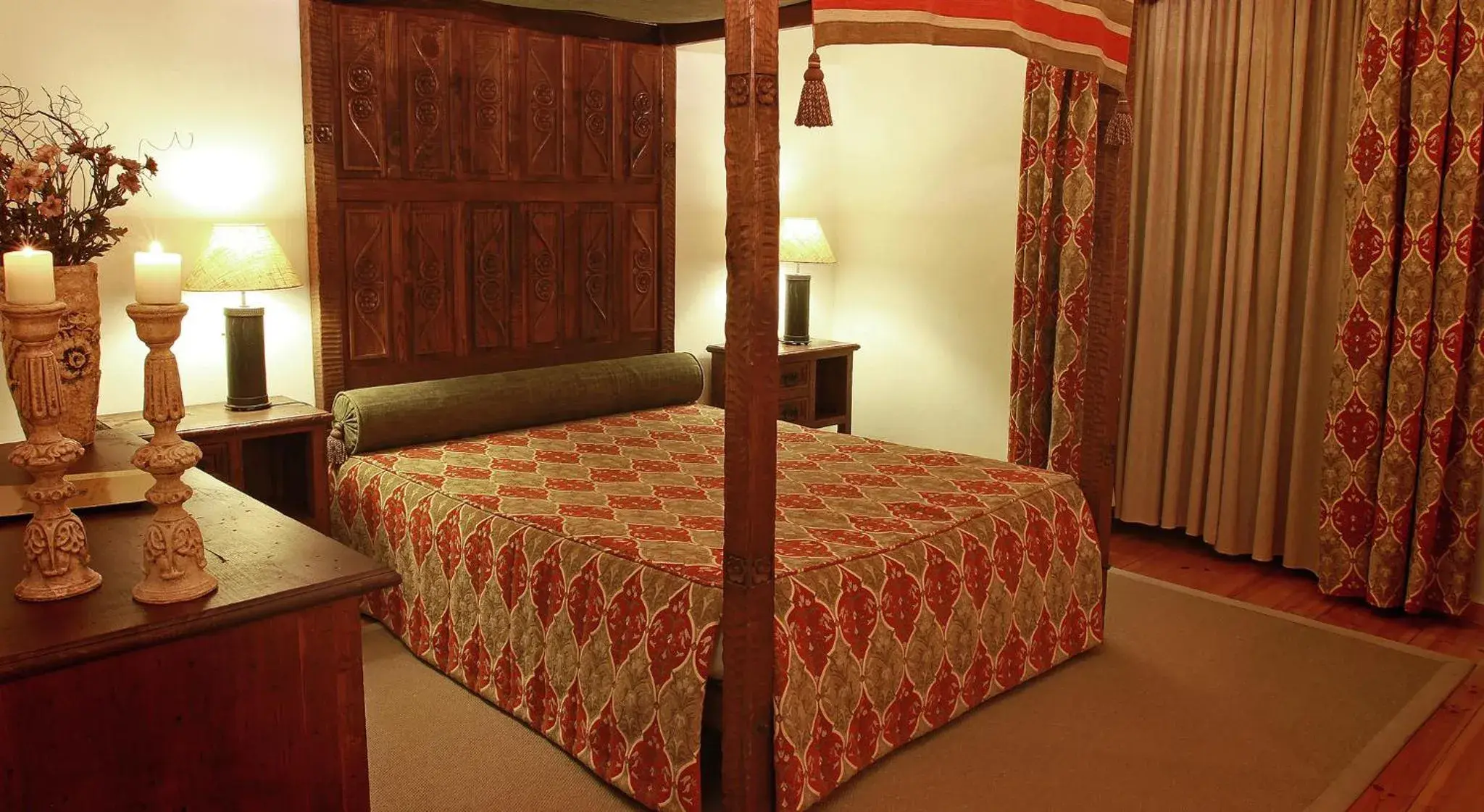 Bed in Hotel Real d Obidos Bed in Hotel Real d Obidos