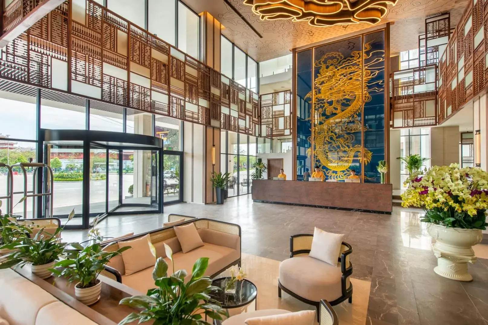 Lobby or reception, Lobby/Reception in Hotel Sol Halong, Trademark Collection by Wyndham