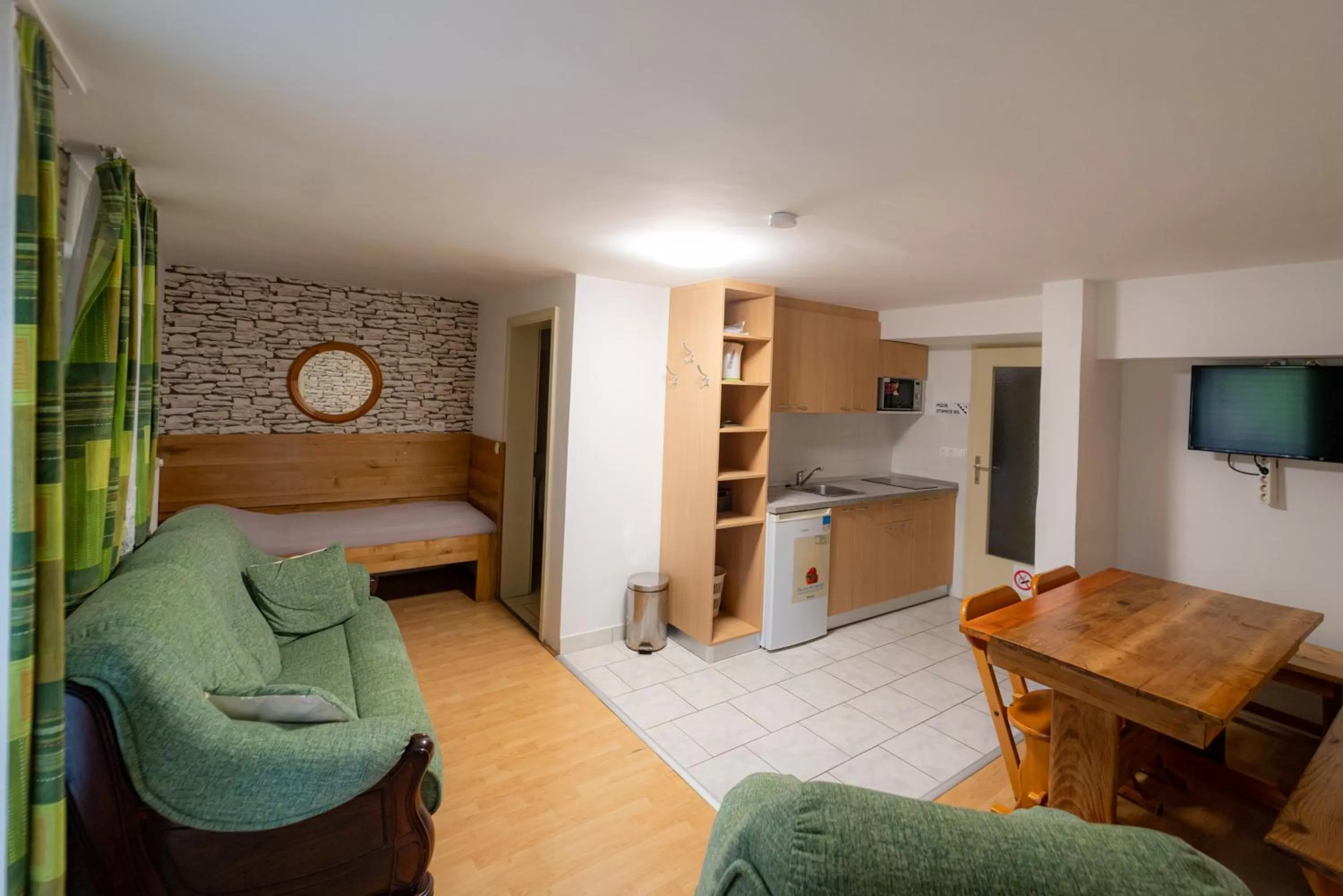 kitchen in Panorama B&B