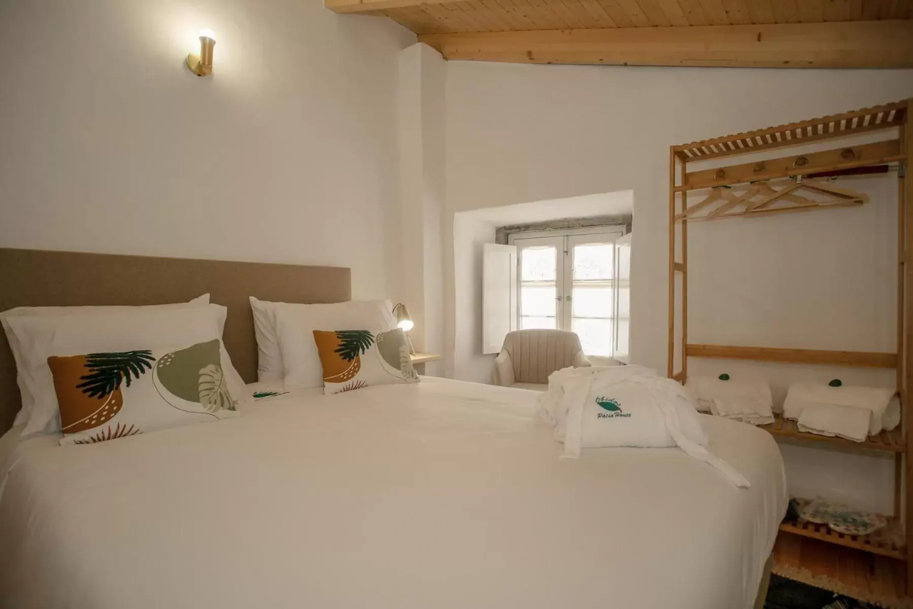 Bed in Óbidos Pátio House