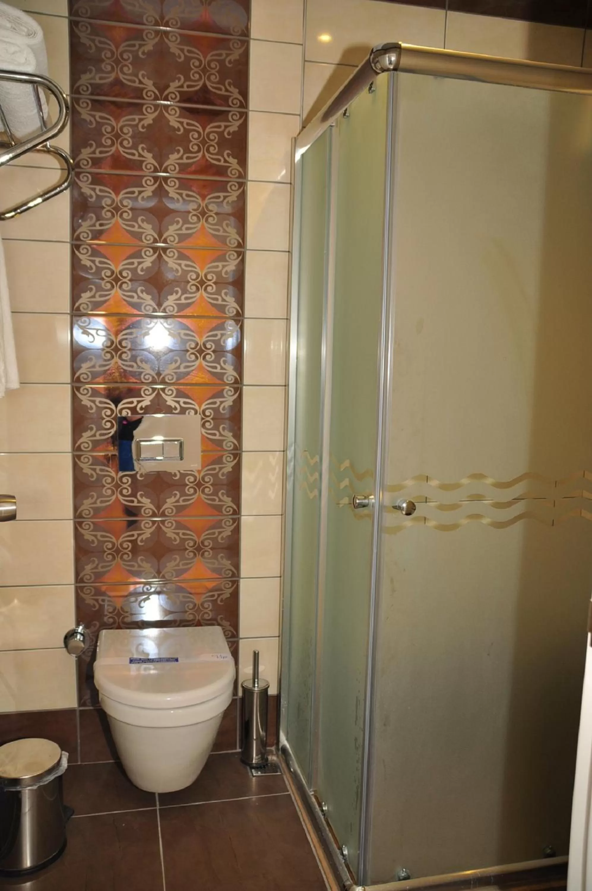 Shower in Aura Boutique Hotel