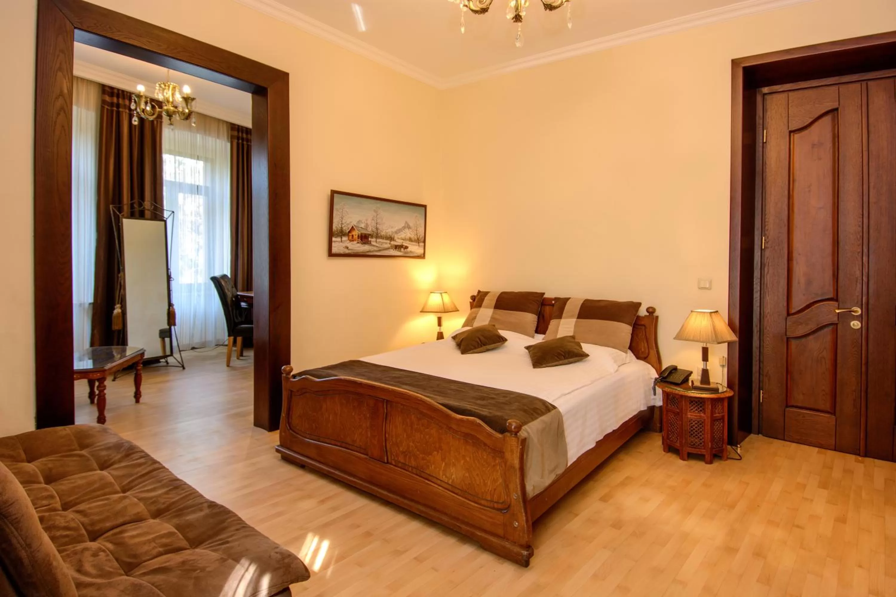 Bedroom, Bed in Hotel British House