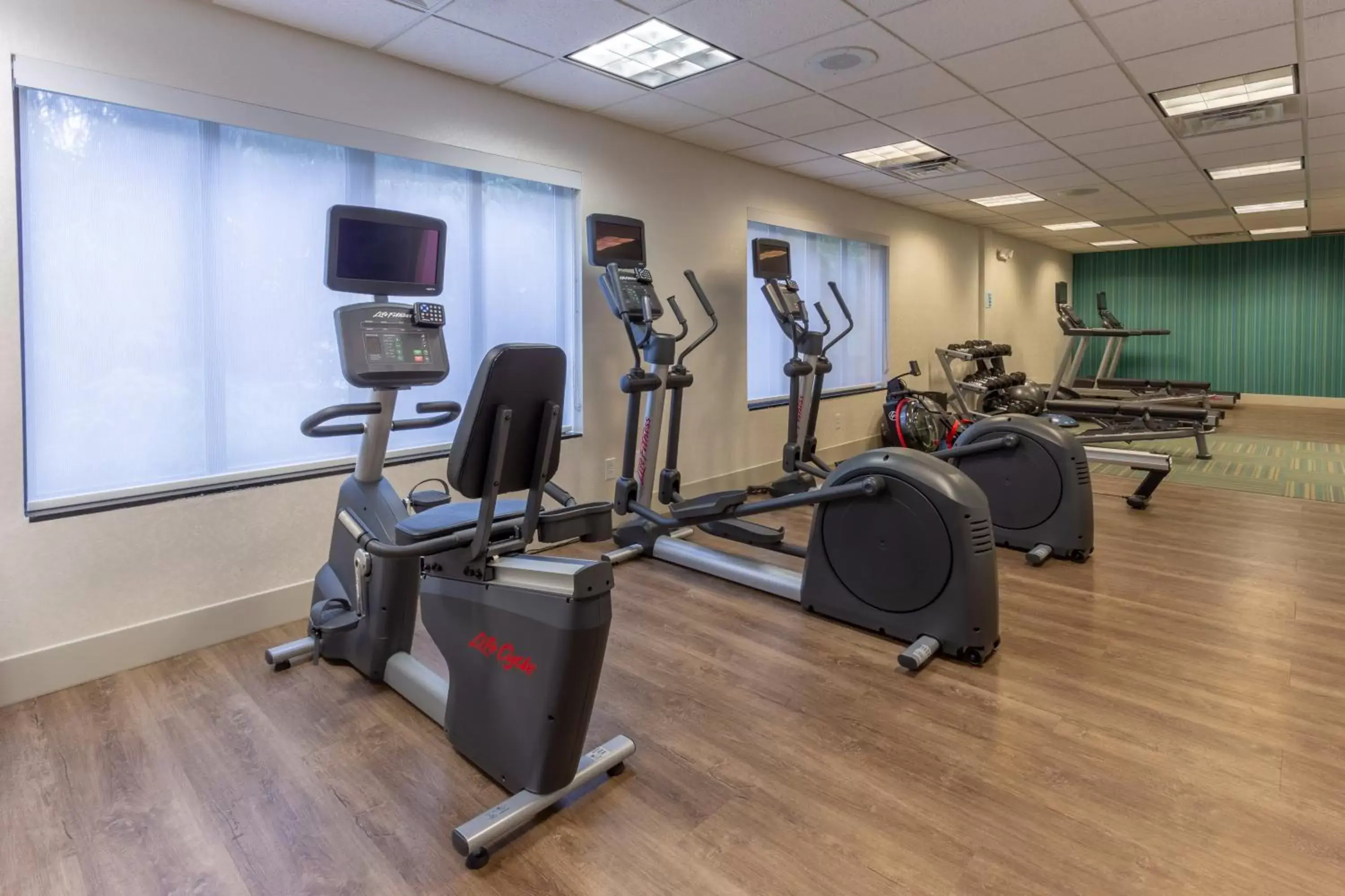 Fitness centre/facilities, Fitness Center/Facilities in Holiday Inn Express - Indianapolis - Southeast, an IHG Hotel