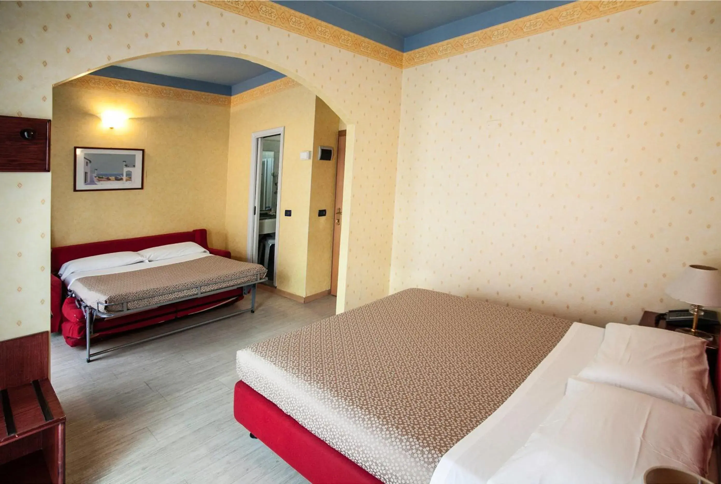 Bed in Hotel Fra I Pini