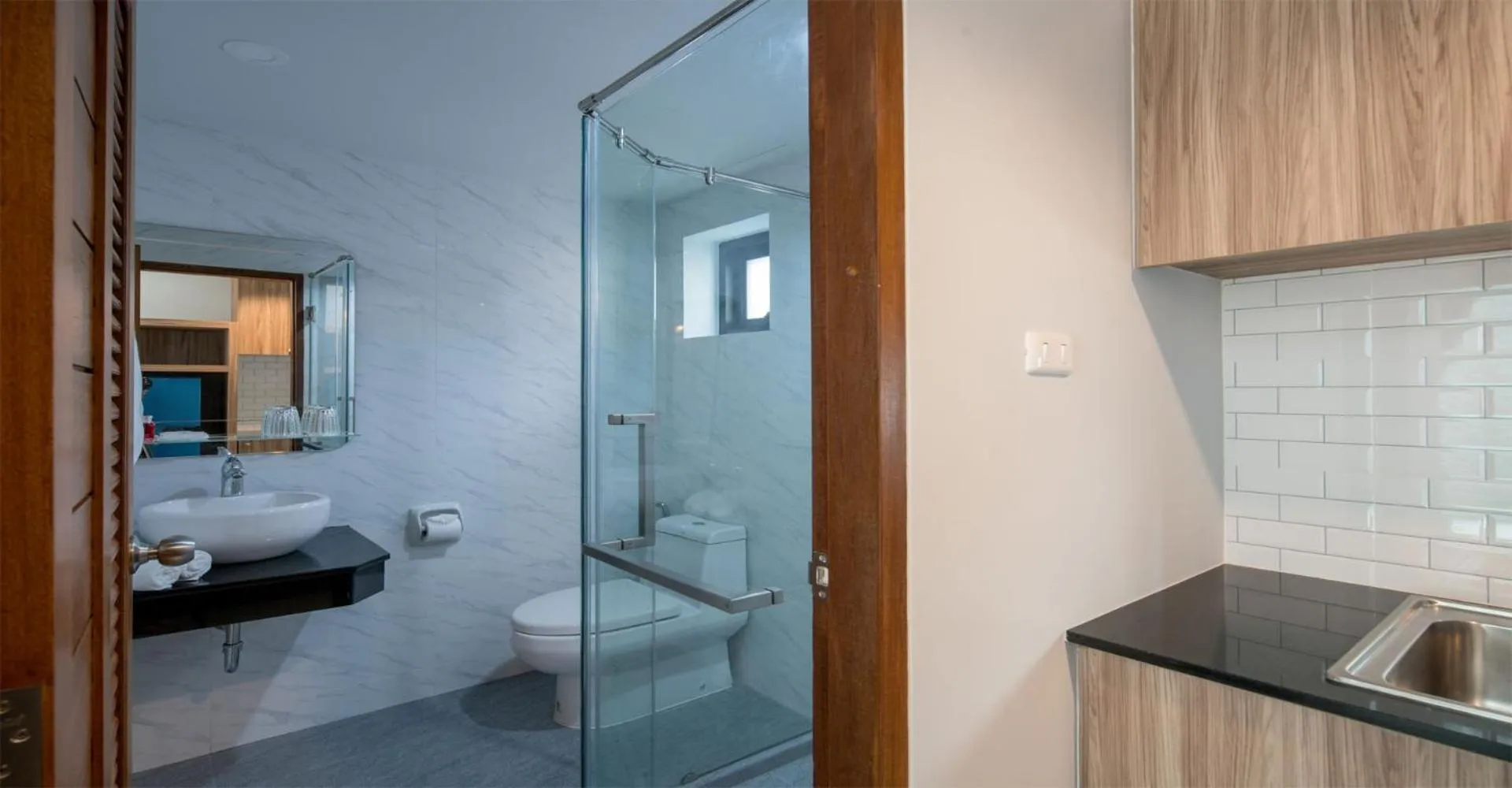 Bathroom in Peace Blue Naiharn Naturist Resort Phuket SHA Extra Plus