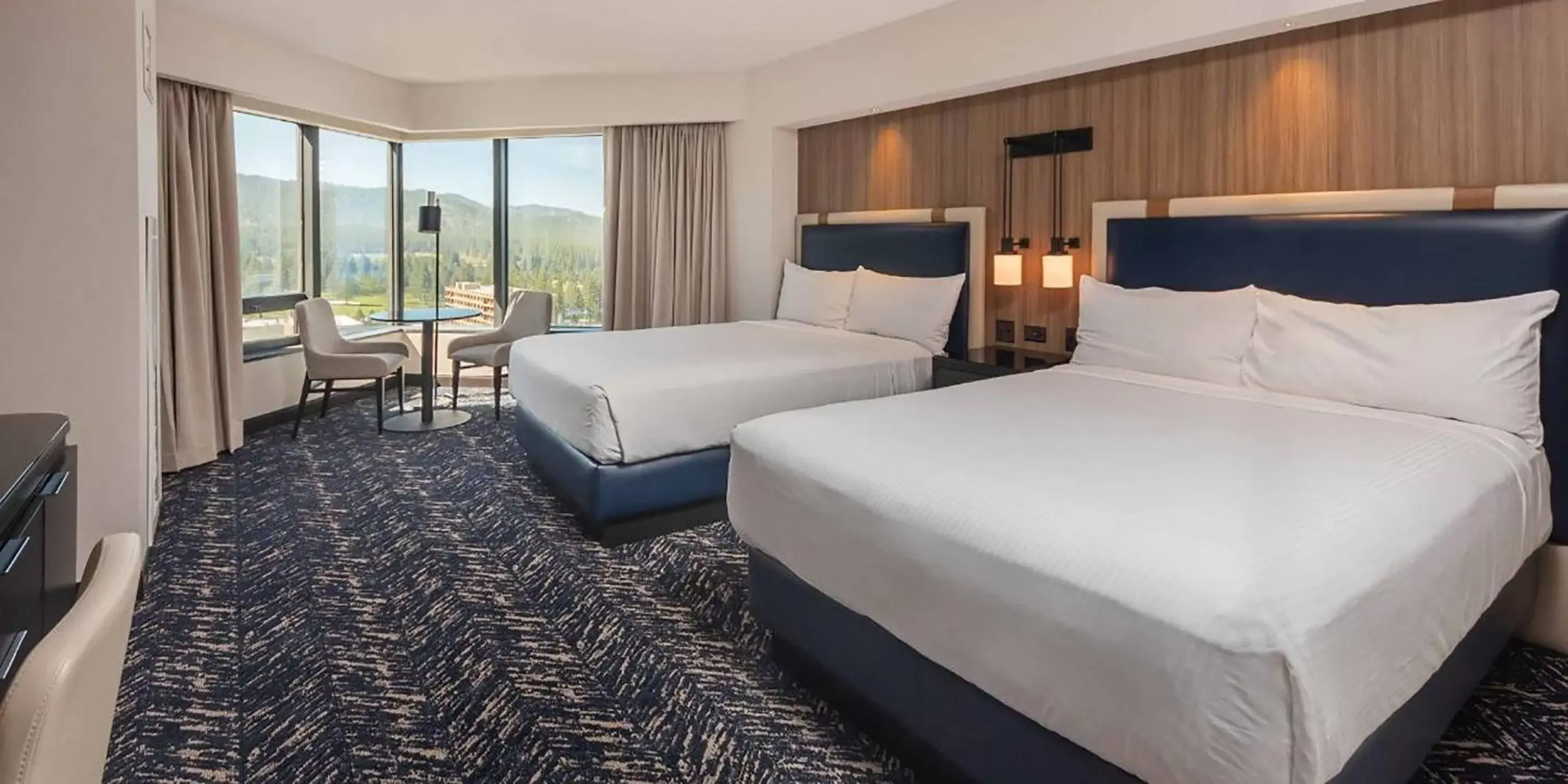 Bed in Harveys Lake Tahoe Hotel & Casino