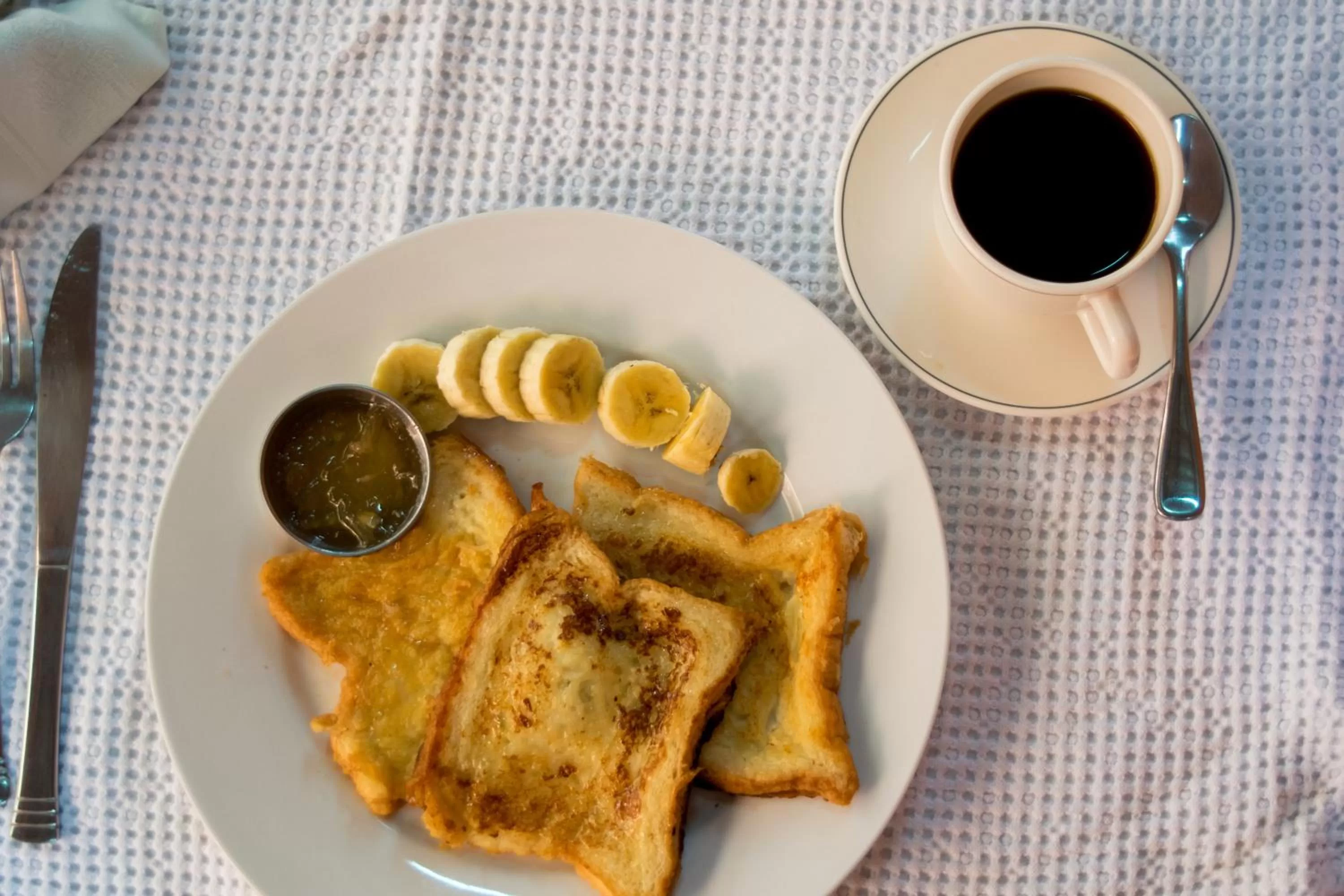 American breakfast in Hotel Valerie