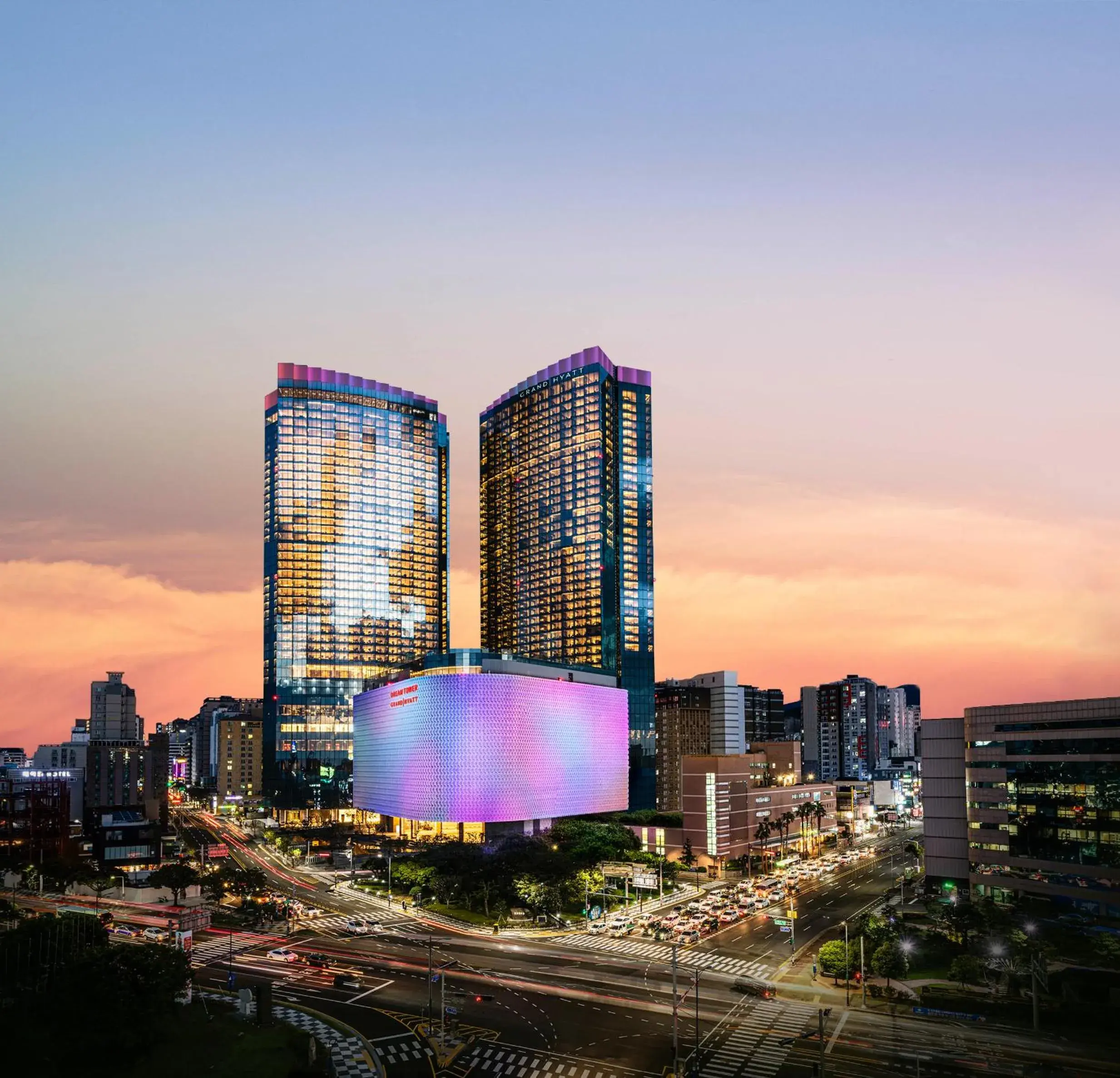 Property building in Grand Hyatt Jeju