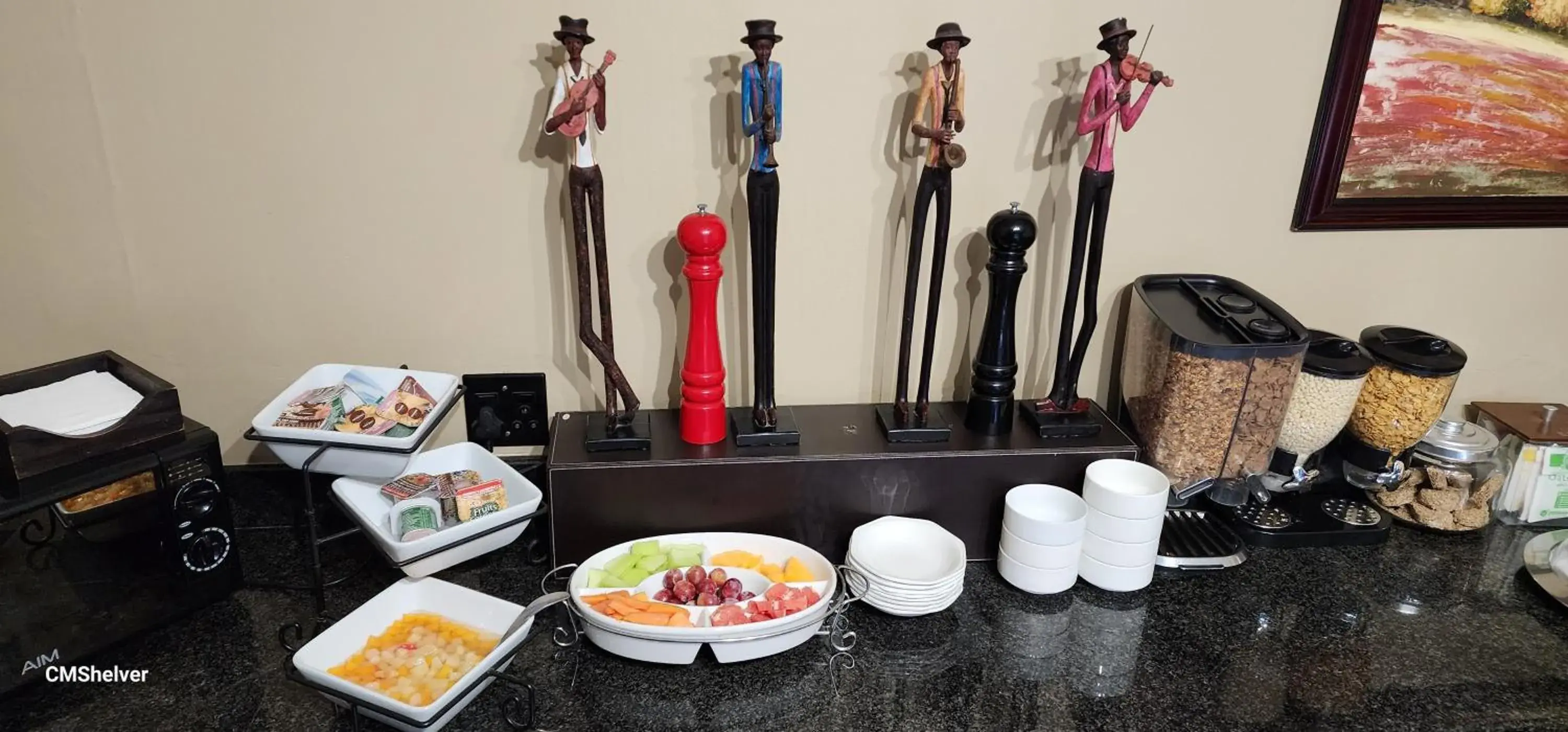 Buffet breakfast in See More Guest House