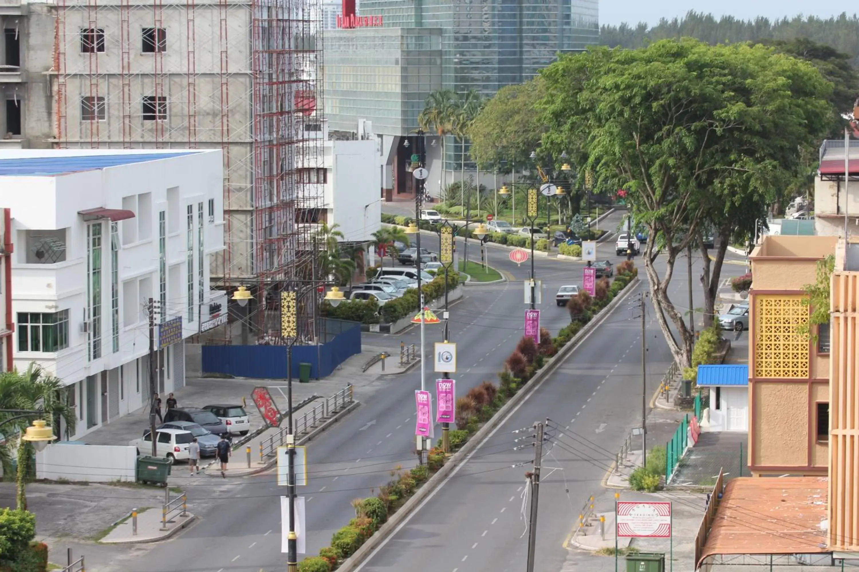 Property building, City View in Miri Hotel