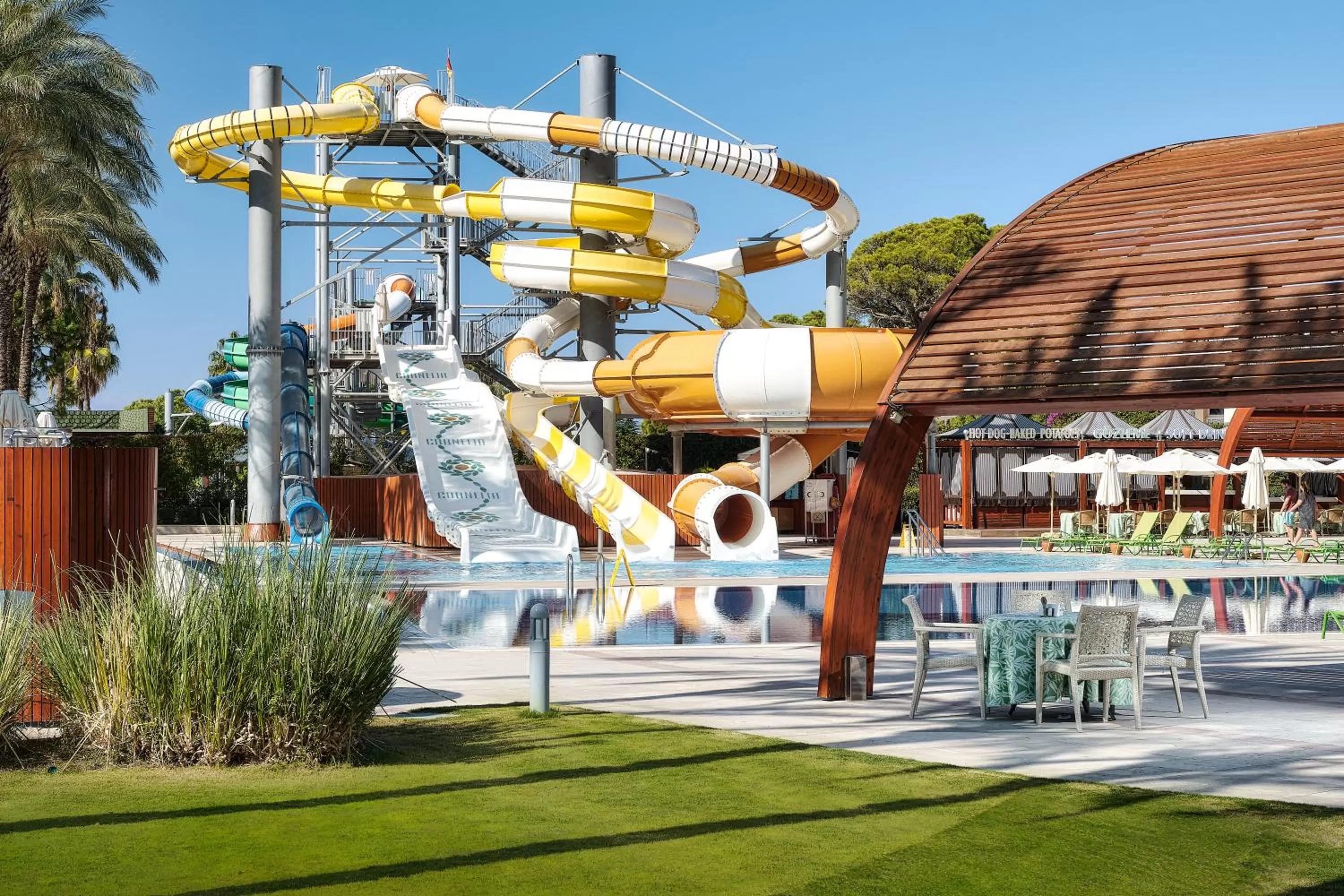 Aqua park in Cornelia De Luxe Resort