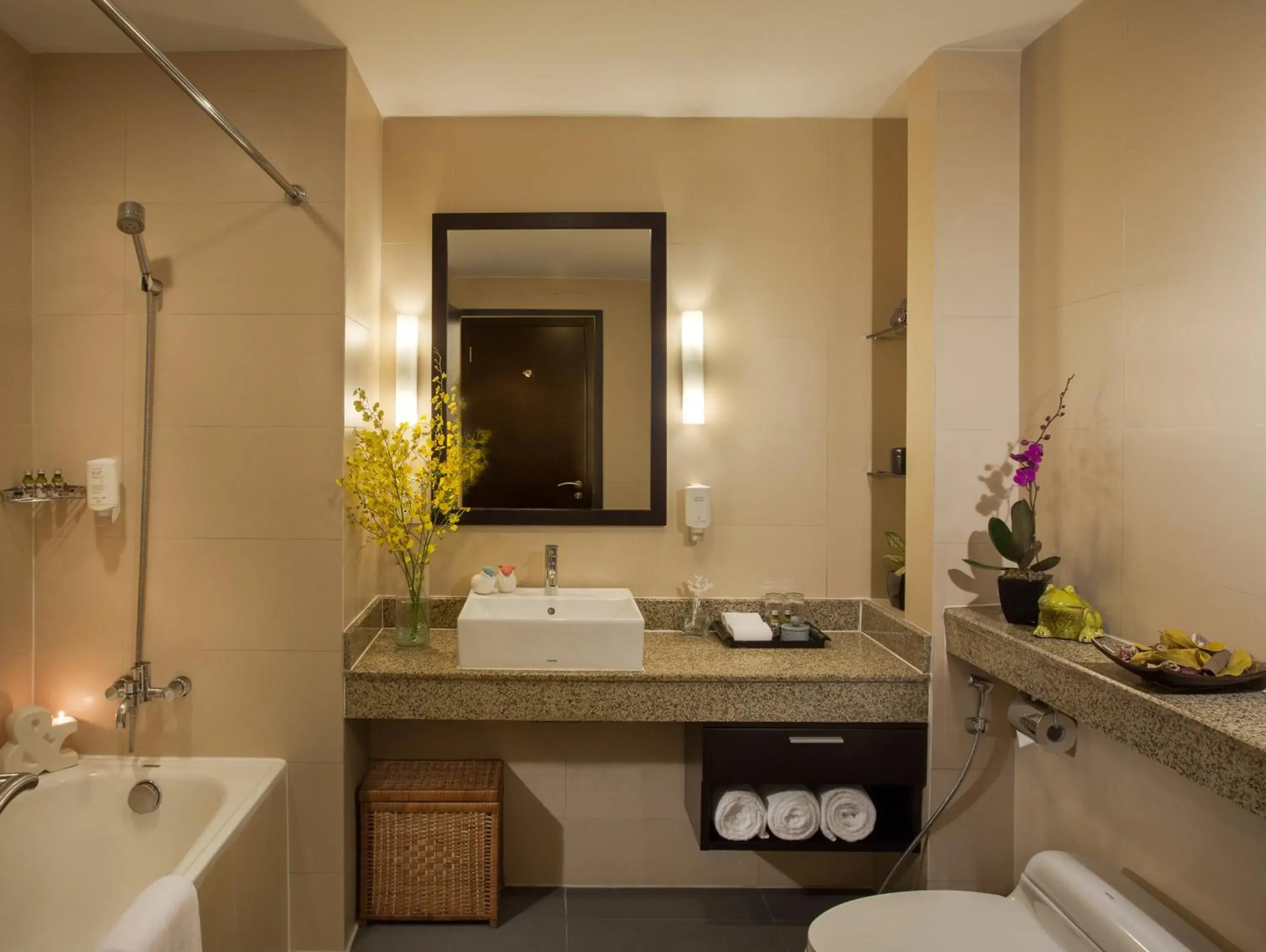 Bathroom in Somerset Hoa Binh Serviced Residences