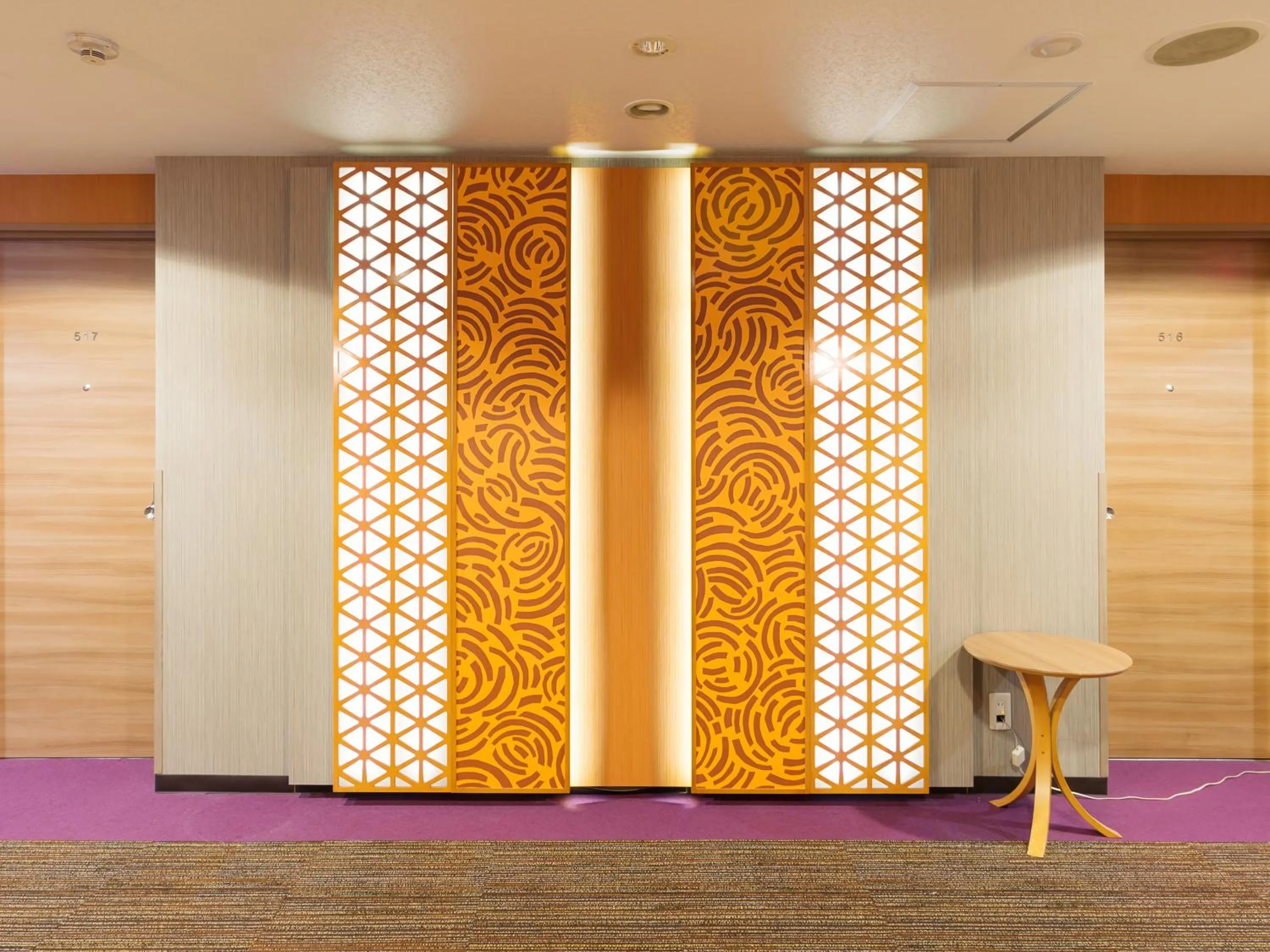 Decorative detail in Hotel Wing International Nagoya