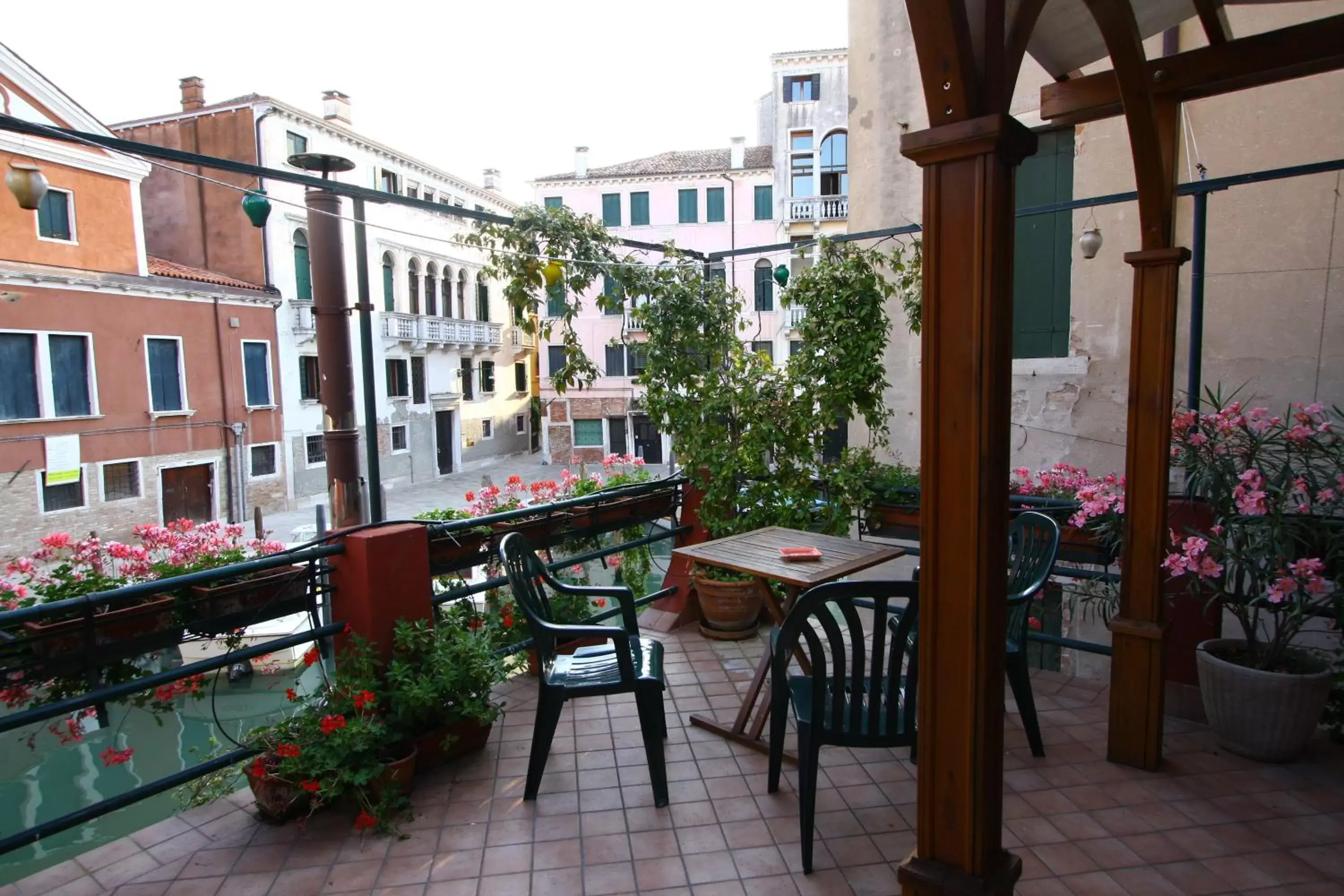 Balcony/Terrace in Hotel dalla Mora