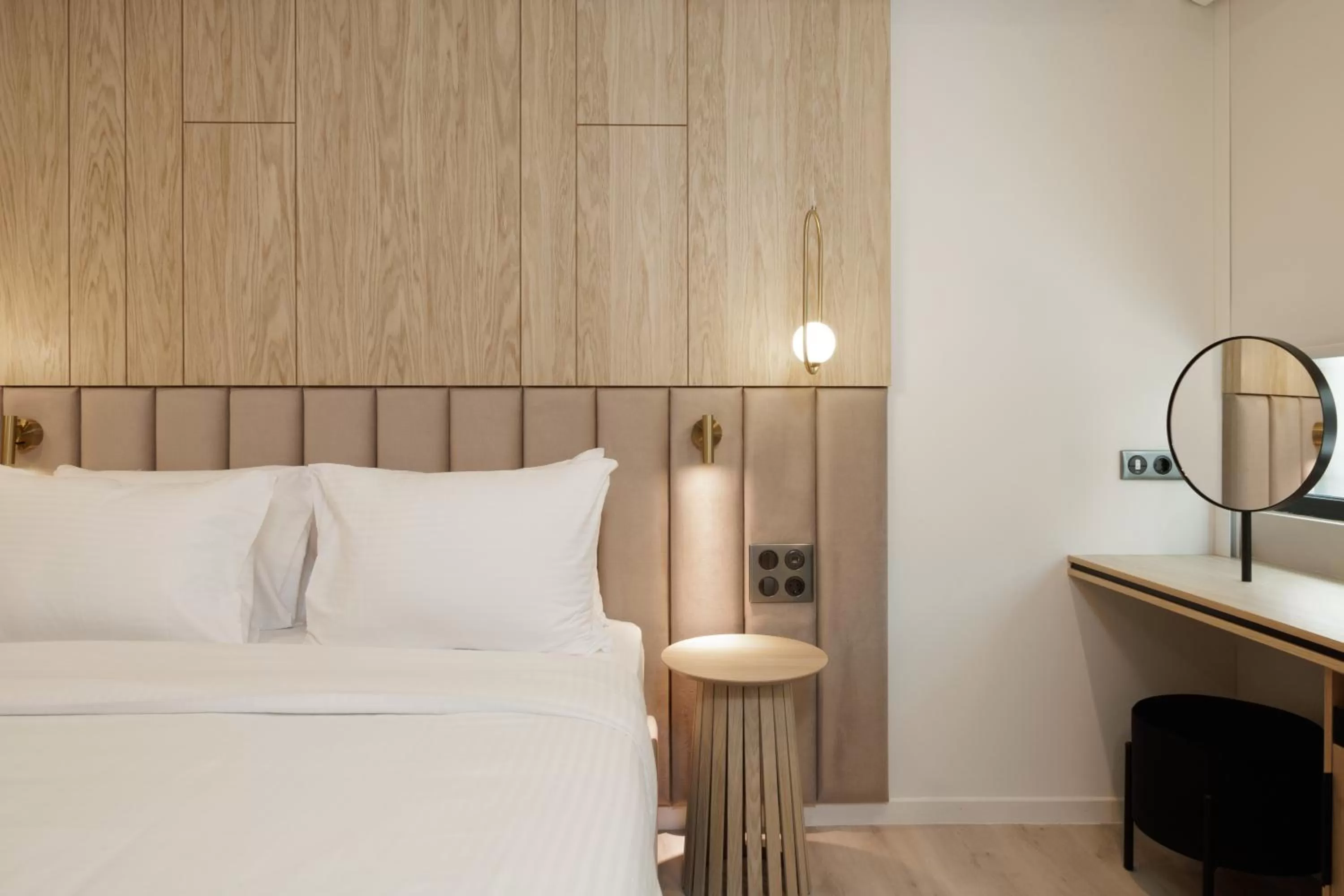 Bed in Hilton Garden Inn Athens Syggrou Avenue