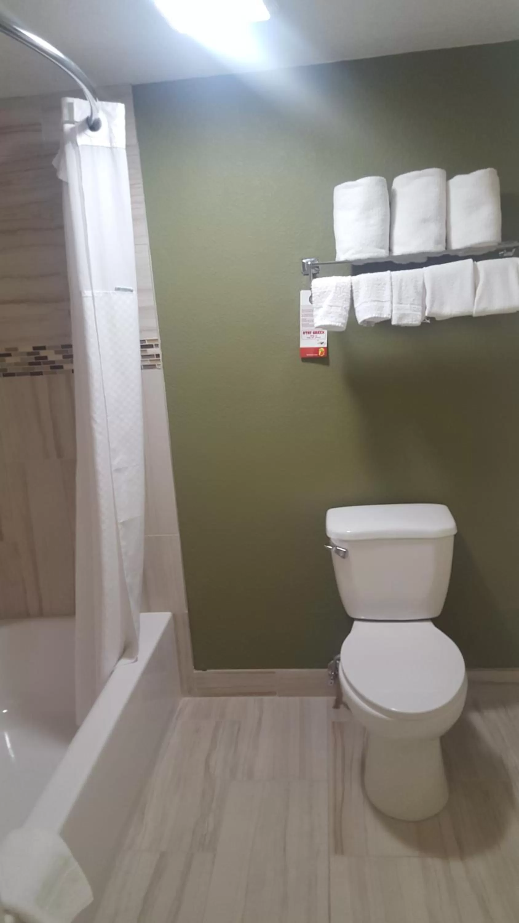 Shower in Super 8 by Wyndham Ft Stockton