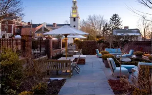 Patio, Restaurant/Places to Eat in The Vanderbilt, Auberge Resorts Collection