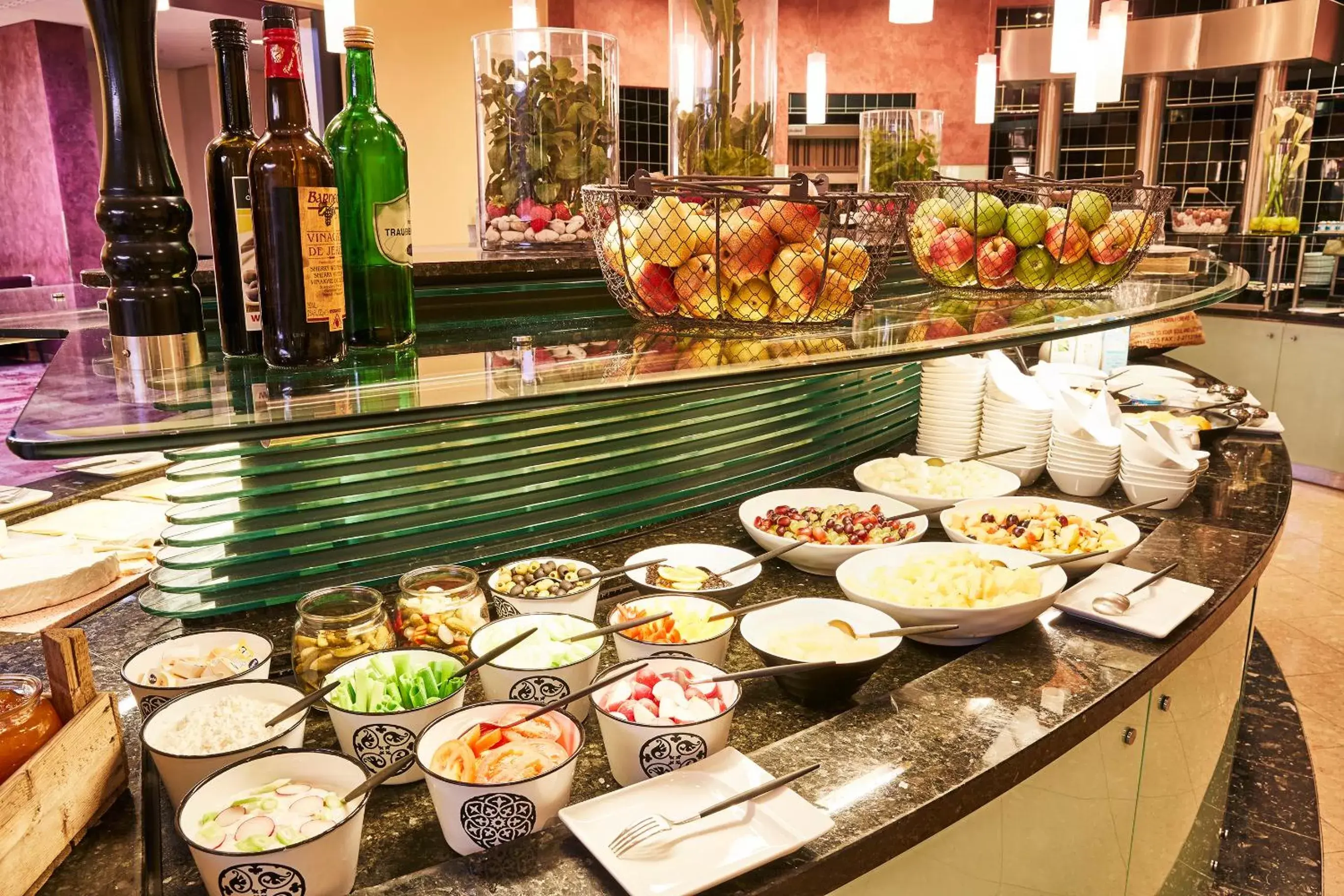 Food close-up in Steigenberger Airport Hotel Frankfurt