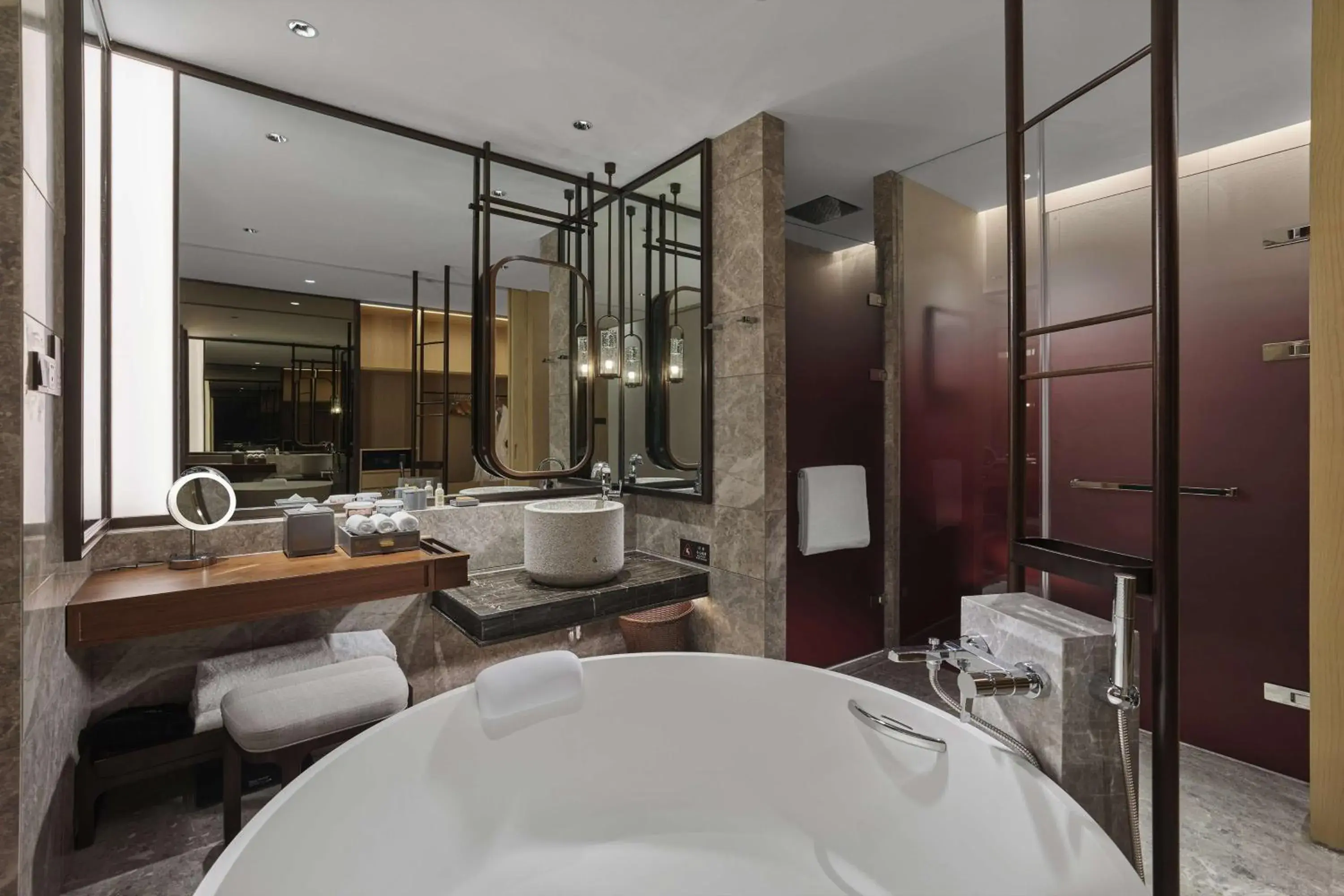 Bathroom in Hilton Suzhou Yinshan Lake