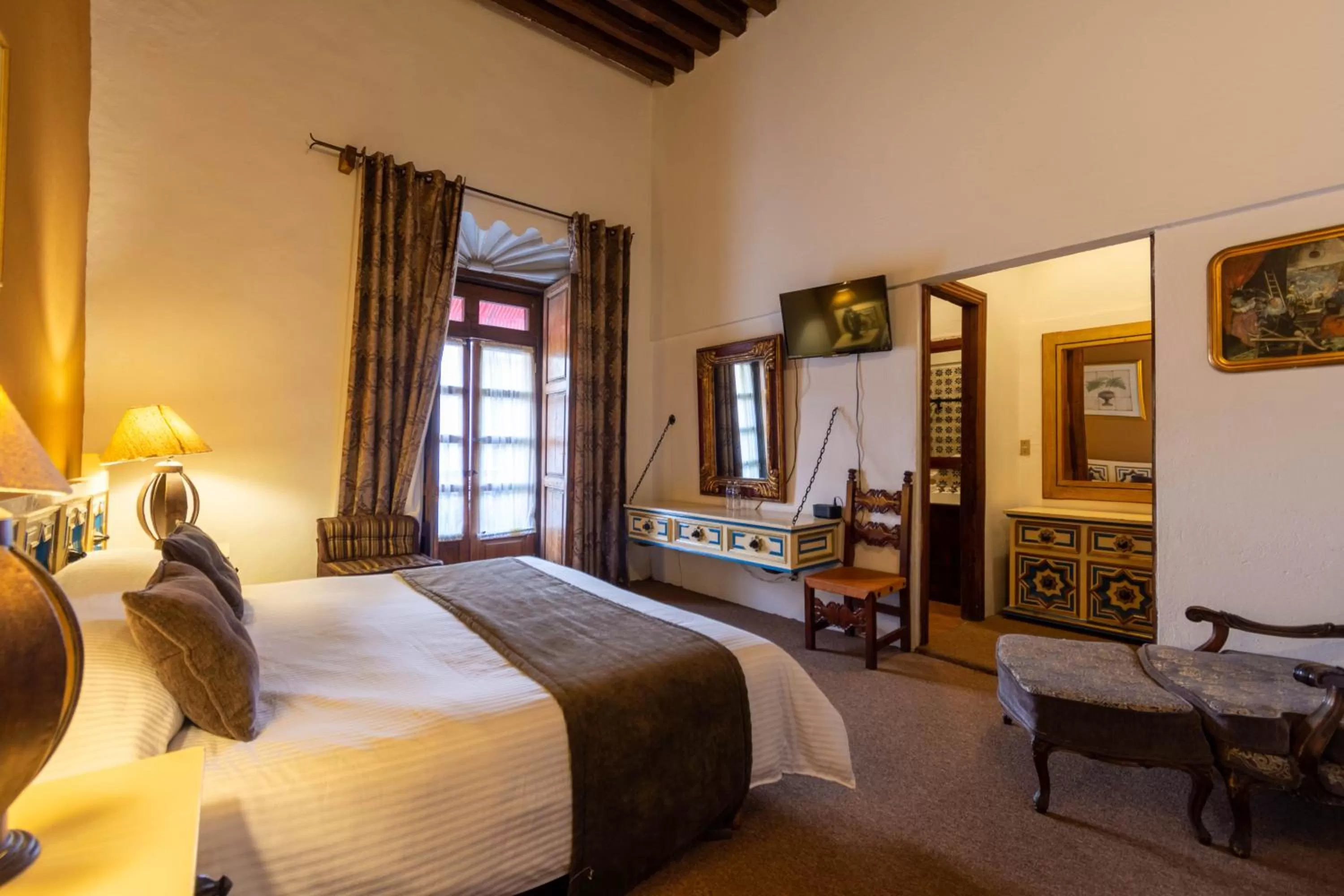 TV and multimedia, Bed in Hosteria del Frayle